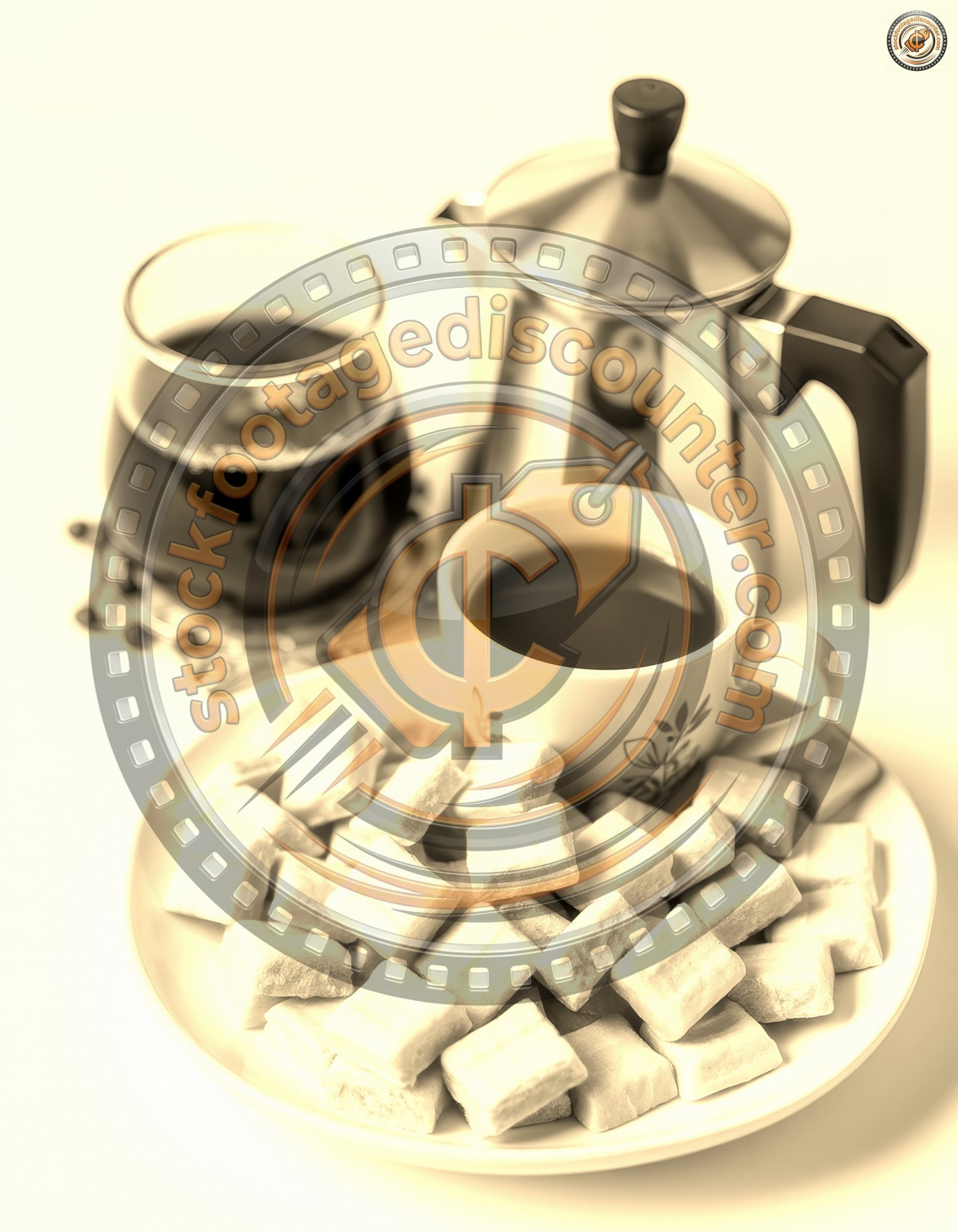 D e l i c i o u s   c o f f e e   s e r v e d   w i t h   s w e e t   p a s t r i e s   o n   a   c l e a n   t a b l e   s e t t i n g