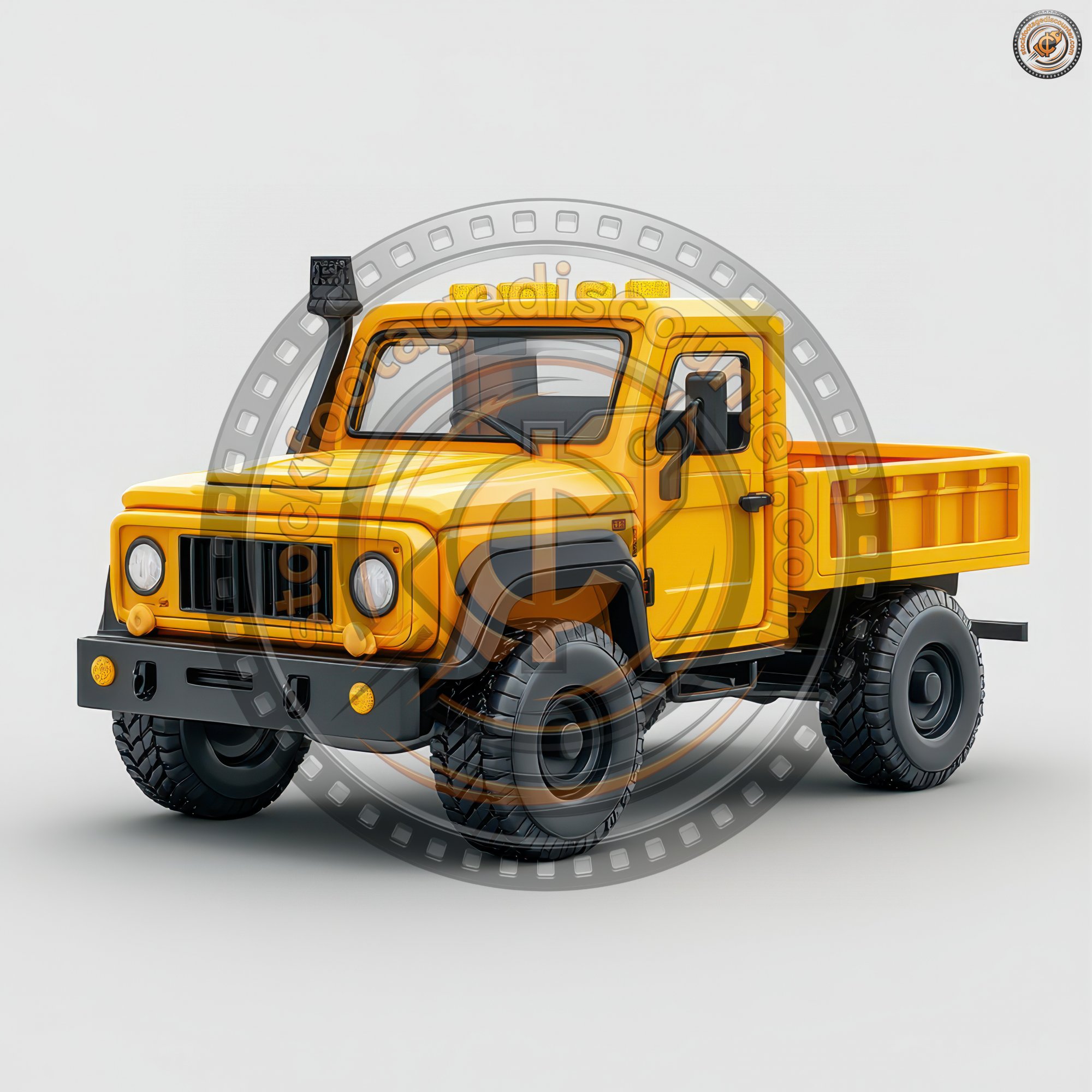 D Pickup Truck Icon Versatile Vehicle With Open D89fc2c3 B141 4d4e 97f4 Dc2199291345 1 Gigapixel Standard 6x