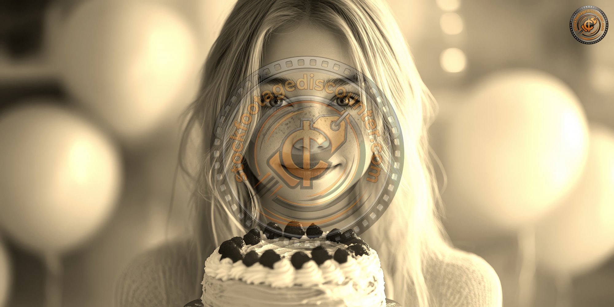 A Birt Ay Girl Holding A Cake. Happy Birt Ay. U 3ed2d489 1342 4d1c 919e 2190451df046 3 Gigapixel Standard 6x Sepia