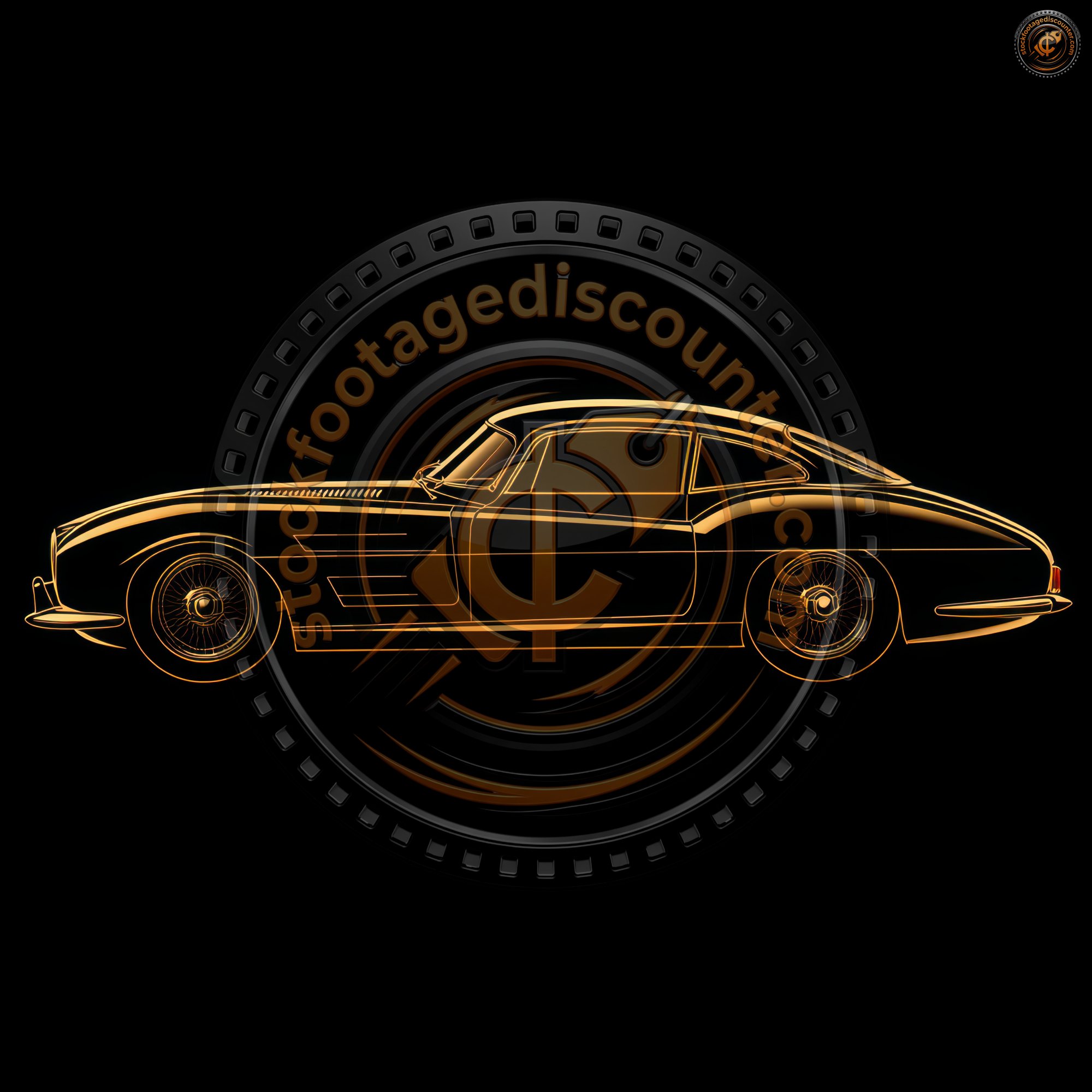 A Classic Car Outline Glowing Silhouette In 820ddd11 8038 45c2 9ef0 Cf0ca617f9d5 0 Gigapixel Standard 6x
