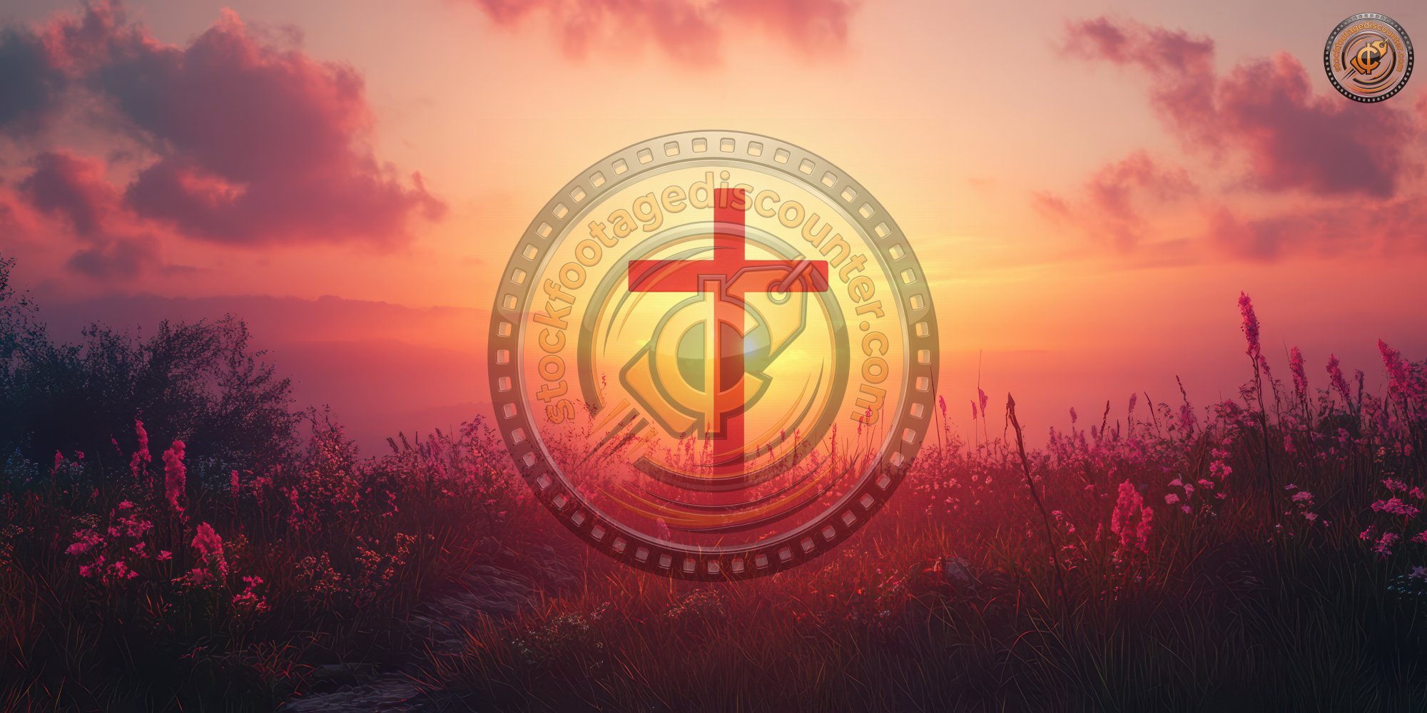 A Cross Silhouetted Against A Vibrant Sunrise On 24b37355 6365 4d9d A876 1bbbbaf6506e 3 Gigapixel Standard 6x