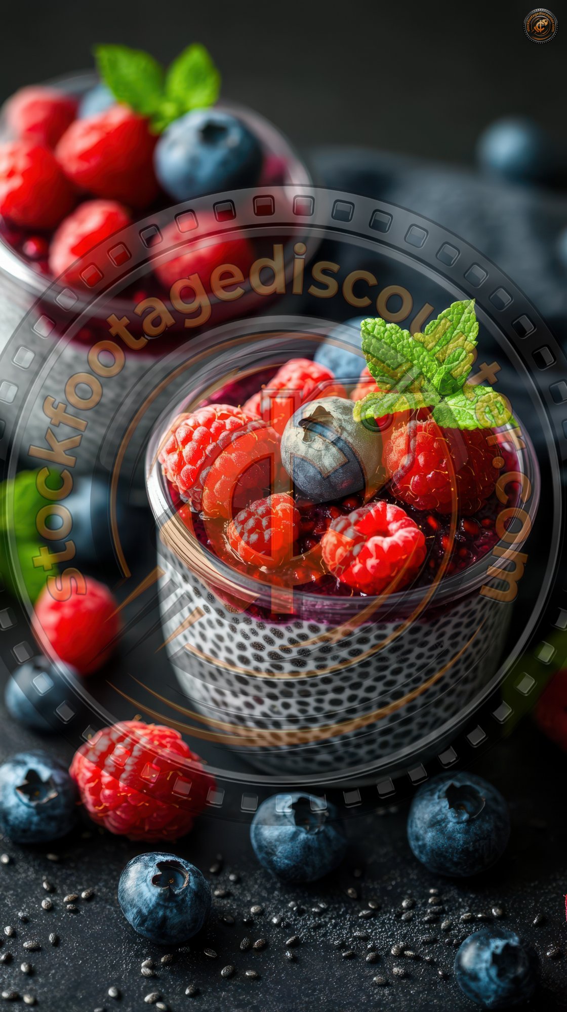 A Delicious Chia Seed Pudding Topped With Blueber 12fefb79 21fe 423a B6e7 2a5ac130eb3a 3 Gigapixel Standard 6x