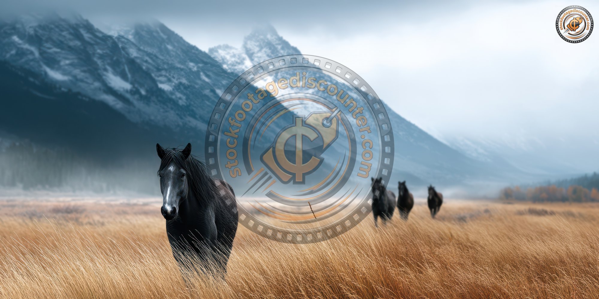 A High Altitude Plateau With A Herd Of Wild Horse 1f3e2855 Aea5 42f0 B11f Dafc51ef97de 2 Gigapixel Standard 6x