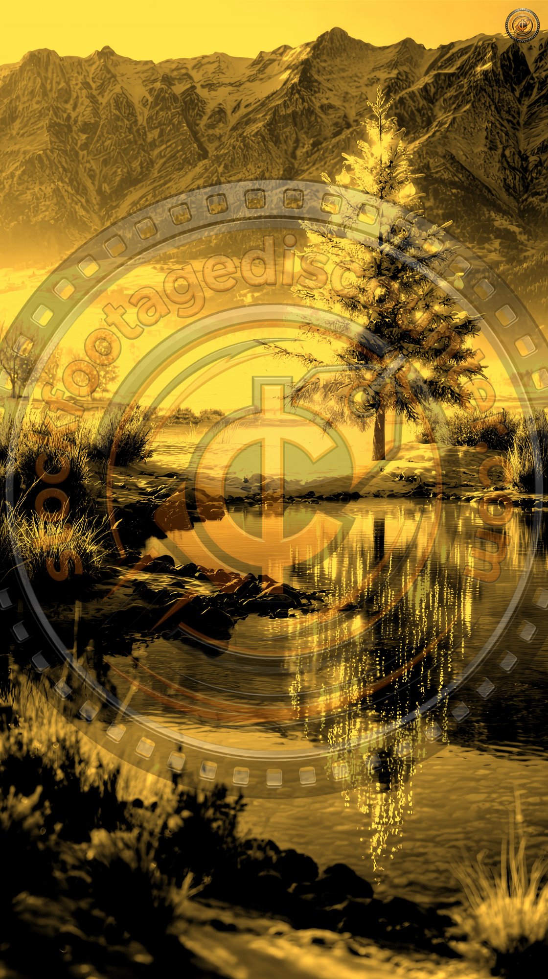 A Small Christmas Tree Stands In A Snowy Landscape E0bcecbe C671 4ec2 Bbf0 915434d6c344 3 Gigapixel Standard 6x Gold