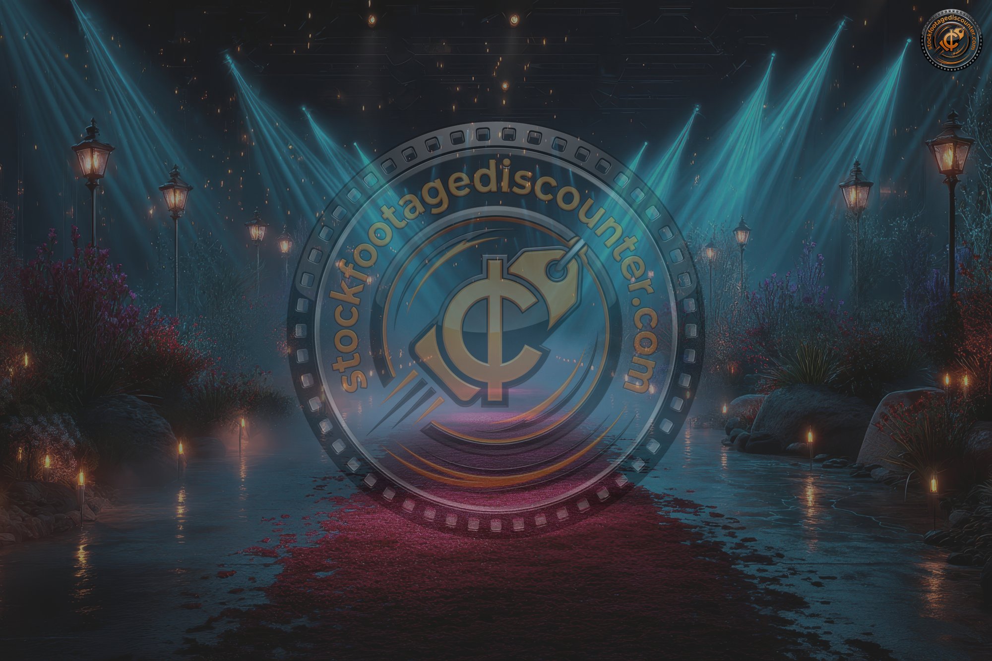 A Vibrant Red Carpet Scene Illuminated By Blue Li 33068363 65be 4561 911f D3b4ee4b030b 1 Gigapixel Standard 6x Lc