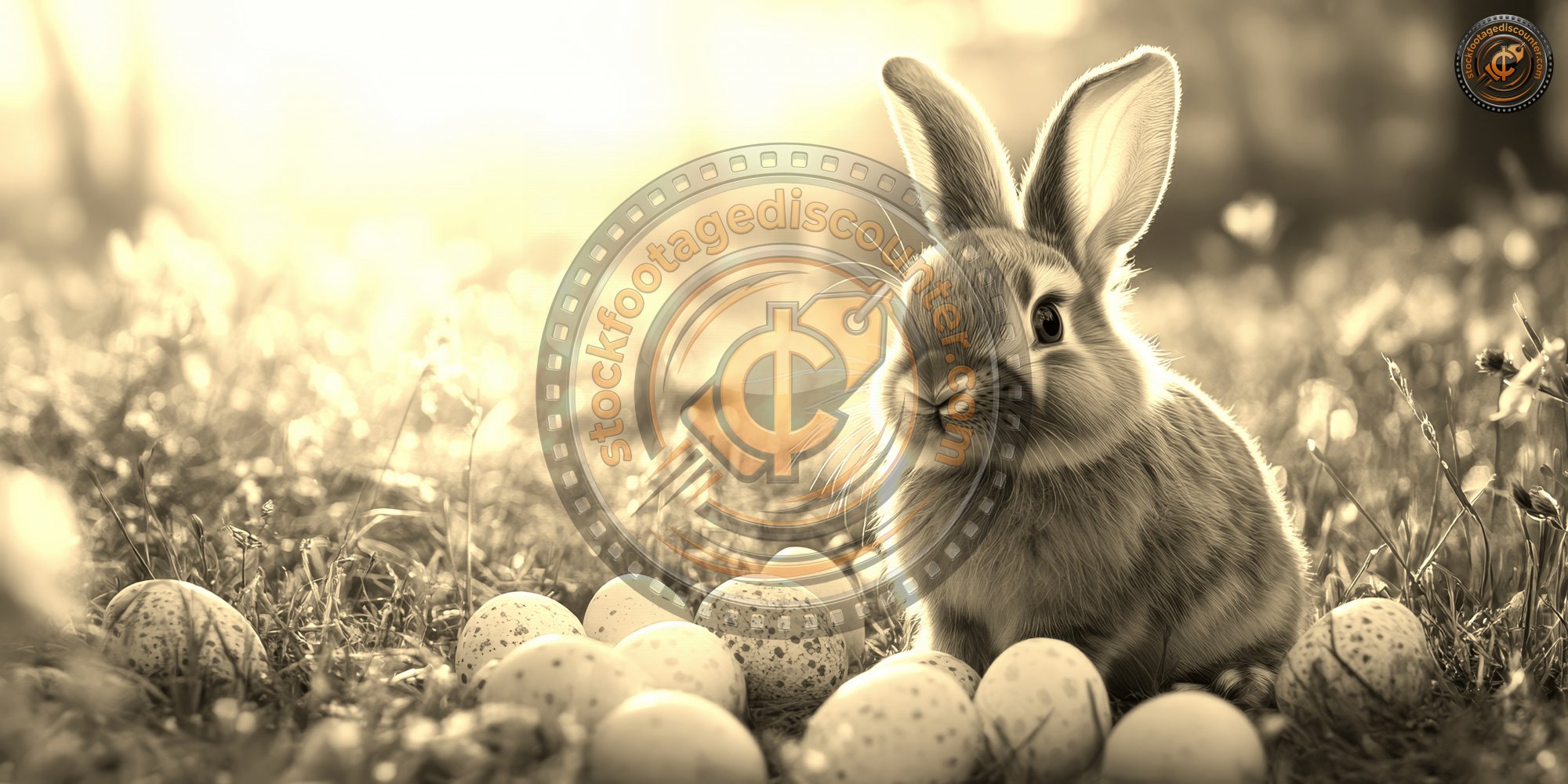 Adorable Fluffy Rabbit Sitting Among Colorful Eas 30e3c2c3 5d1e 4fe1 A94c D860f95b8644 2 Gigapixel Standard 6x Sepia