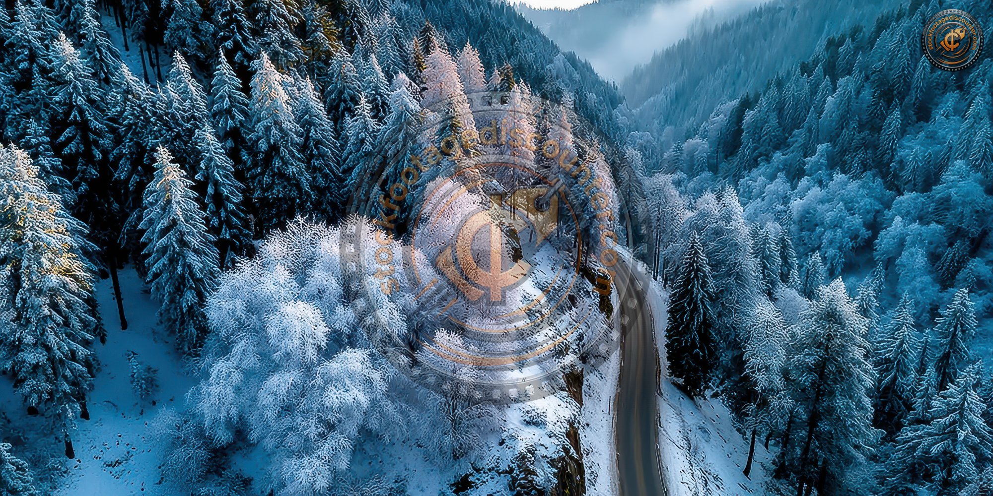 Aerial View On The Road And Forest At The Winter Ee31a23d A4eb 4feb A640 1d0c65e06925 1 Gigapixel Standard 6x