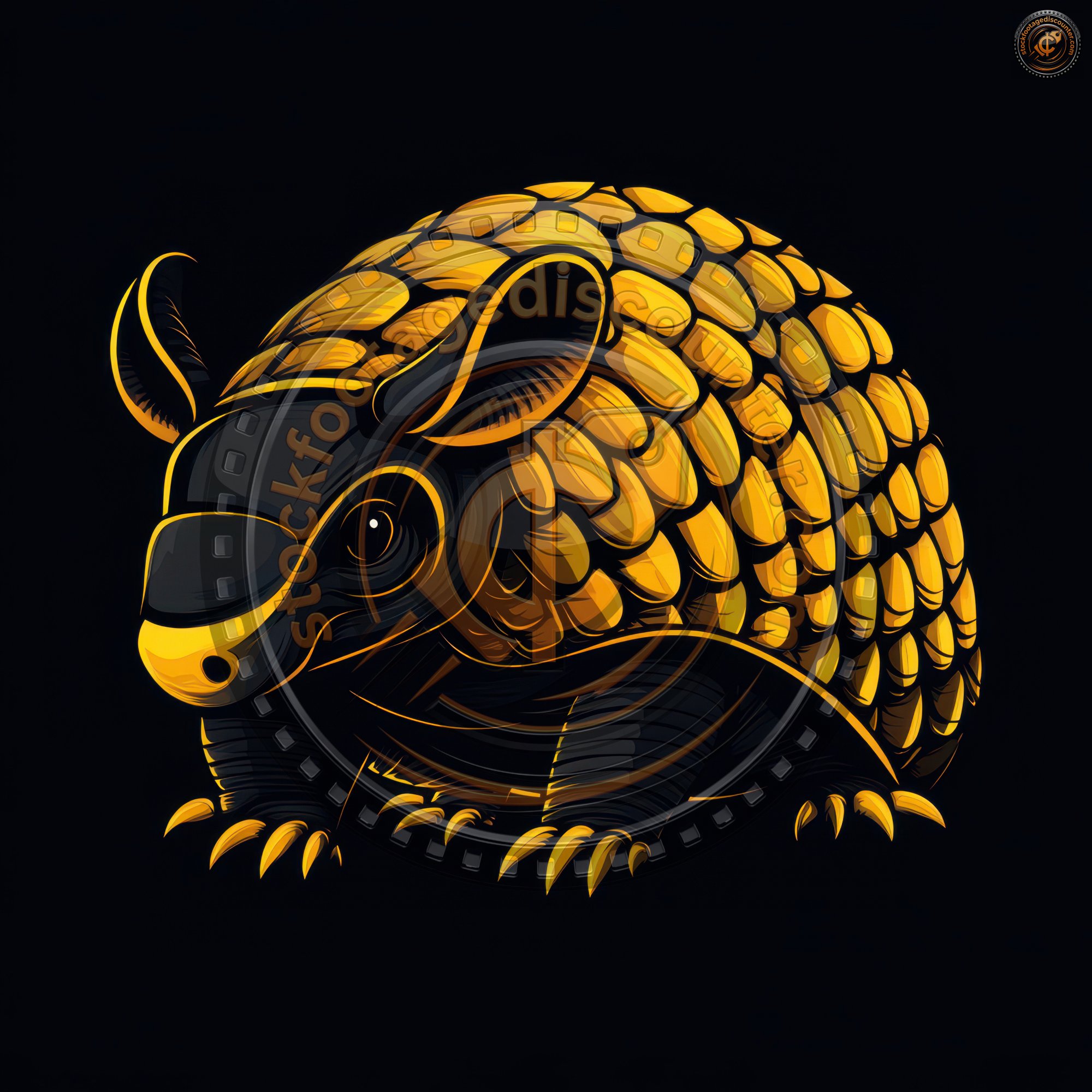 Armadillo Logo. Animal Logo Icon. Illustrati Ceeb280b 3501 4746 Bb80 Db4ba325bc1e 3 Gigapixel Standard 6x