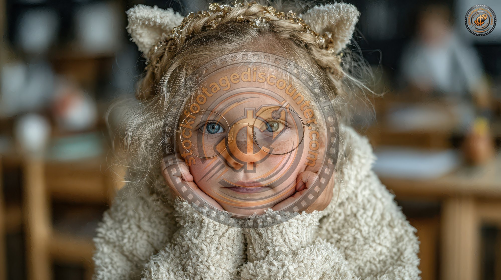 Beautiful Toddler Wearing Glasses And Unicorn Diadem S A289f634 856c 4a17 998a 68a2728a2990 0 Gigapixel Standard 6x