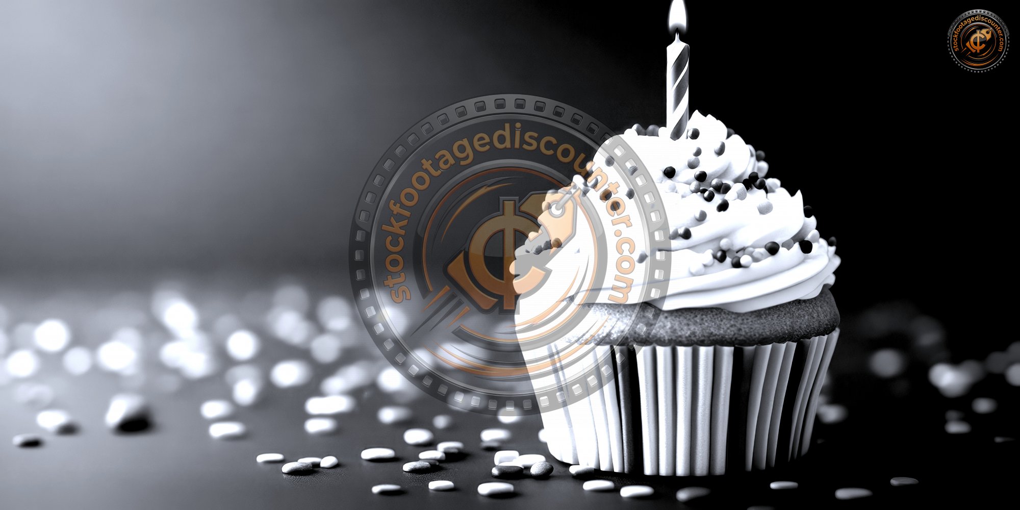 Birt Ay Cupcake With Striped Candle On A Red Bac 1cc1c42f 83c7 4c82 B6d5 Af0667695fb3 3 Gigapixel Standard 6x Silver