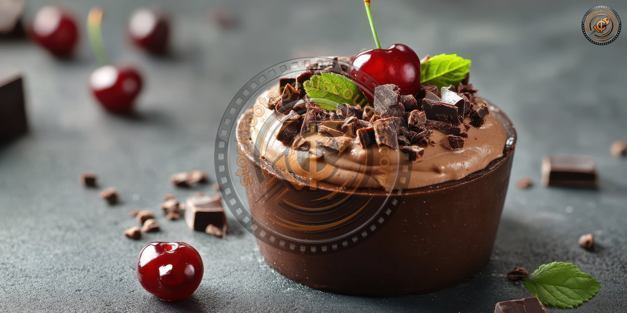 Chocolate Dessert With Creamy Cream Cherry And Ch 3eb85a8f 5776 4012 802c 7d8b8228c294 3 Gigapixel Standard 6x