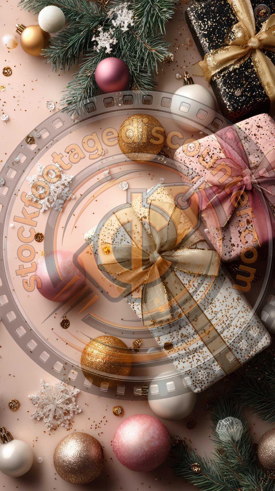 Christmas Mood Concept. Top Vertical View Photo O 2bb024ac 7b66 4f18 Acd3 16c313812e37 1 Gigapixel Standard 6x