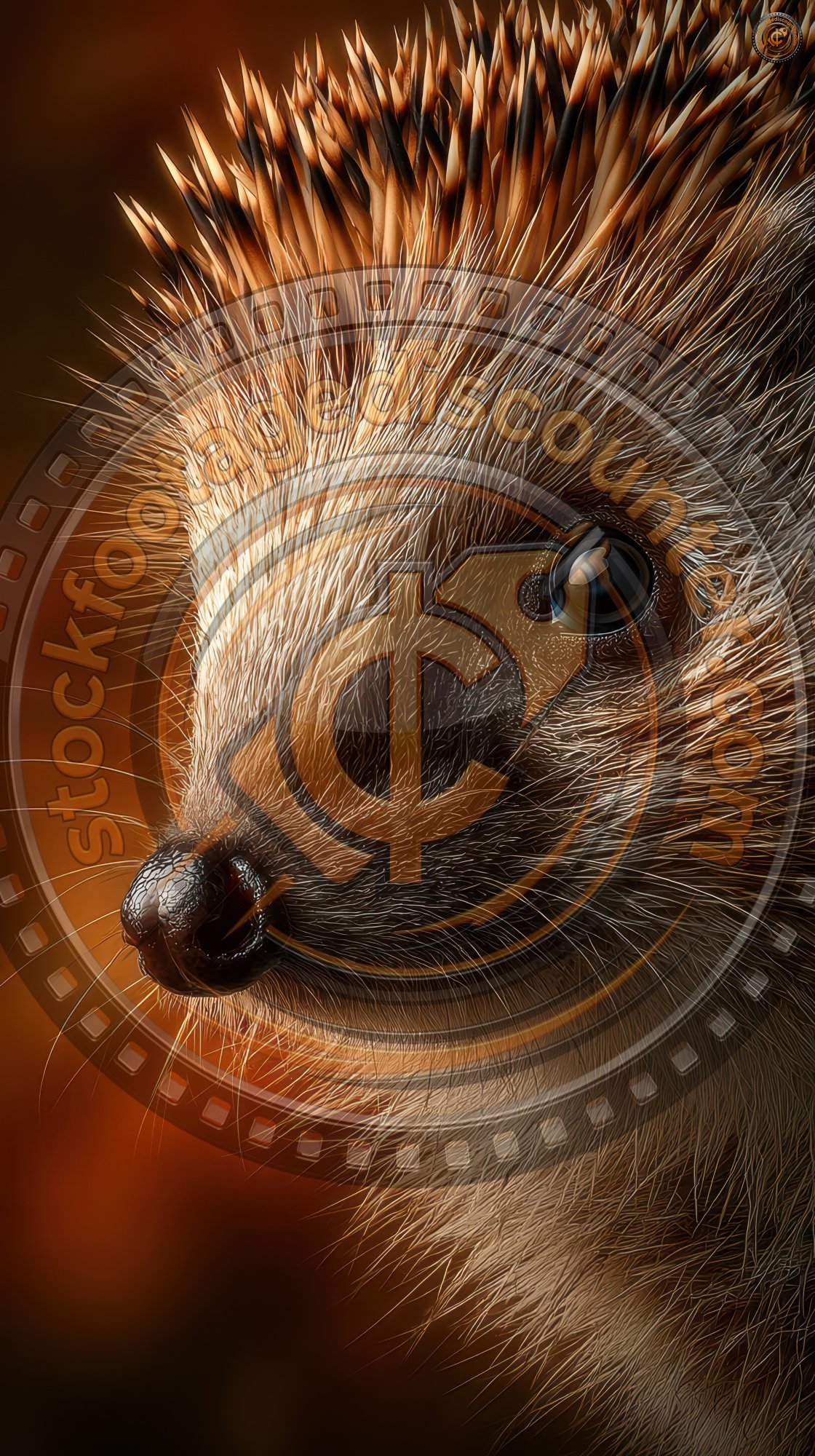 Close Up Portrait Of A Hedgehog. Hedgehog. Ultra R 7b15bbdf 69ec 4e44 94de 1bba06f845b1 3 Gigapixel Standard 6x