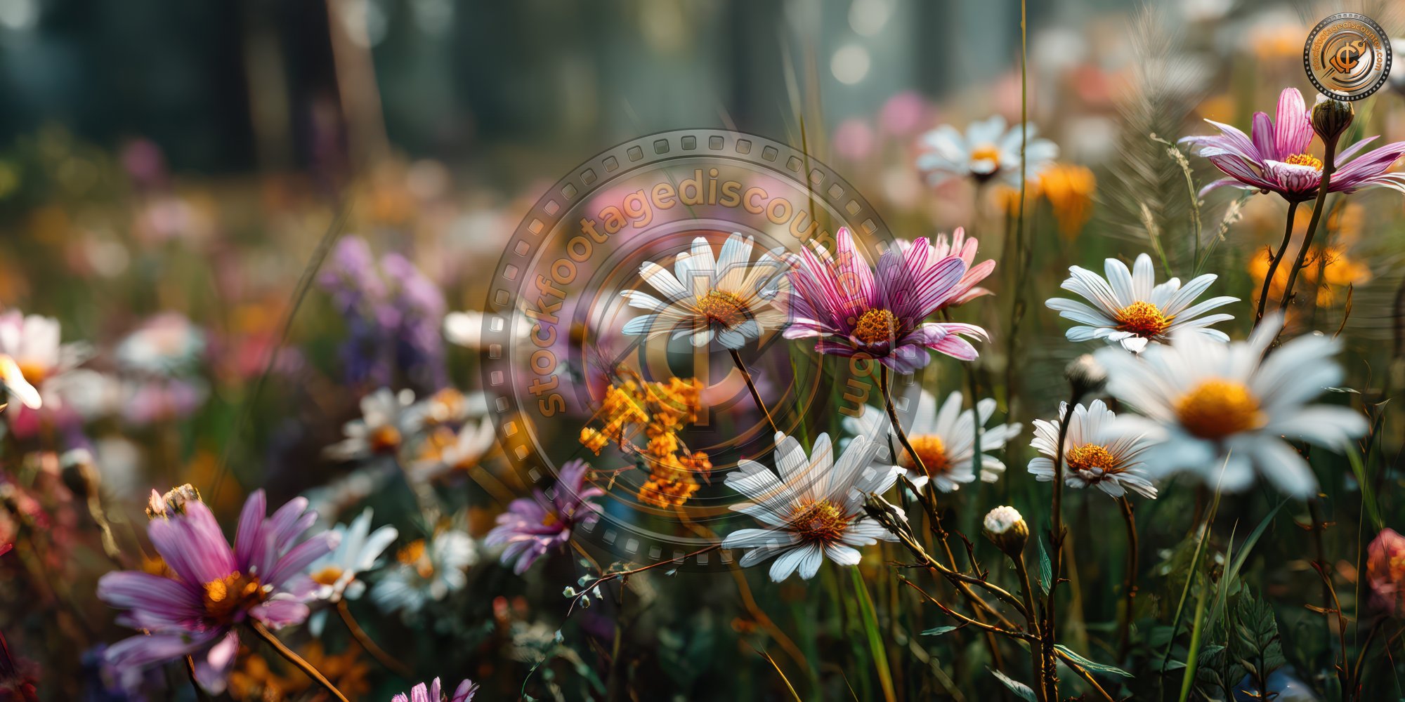 Close Up Of Blooming Wildflowers In A Meadow Unde D6fa87c5 9e28 415a 898f 5553a9364e76 0 Gigapixel Standard 6x