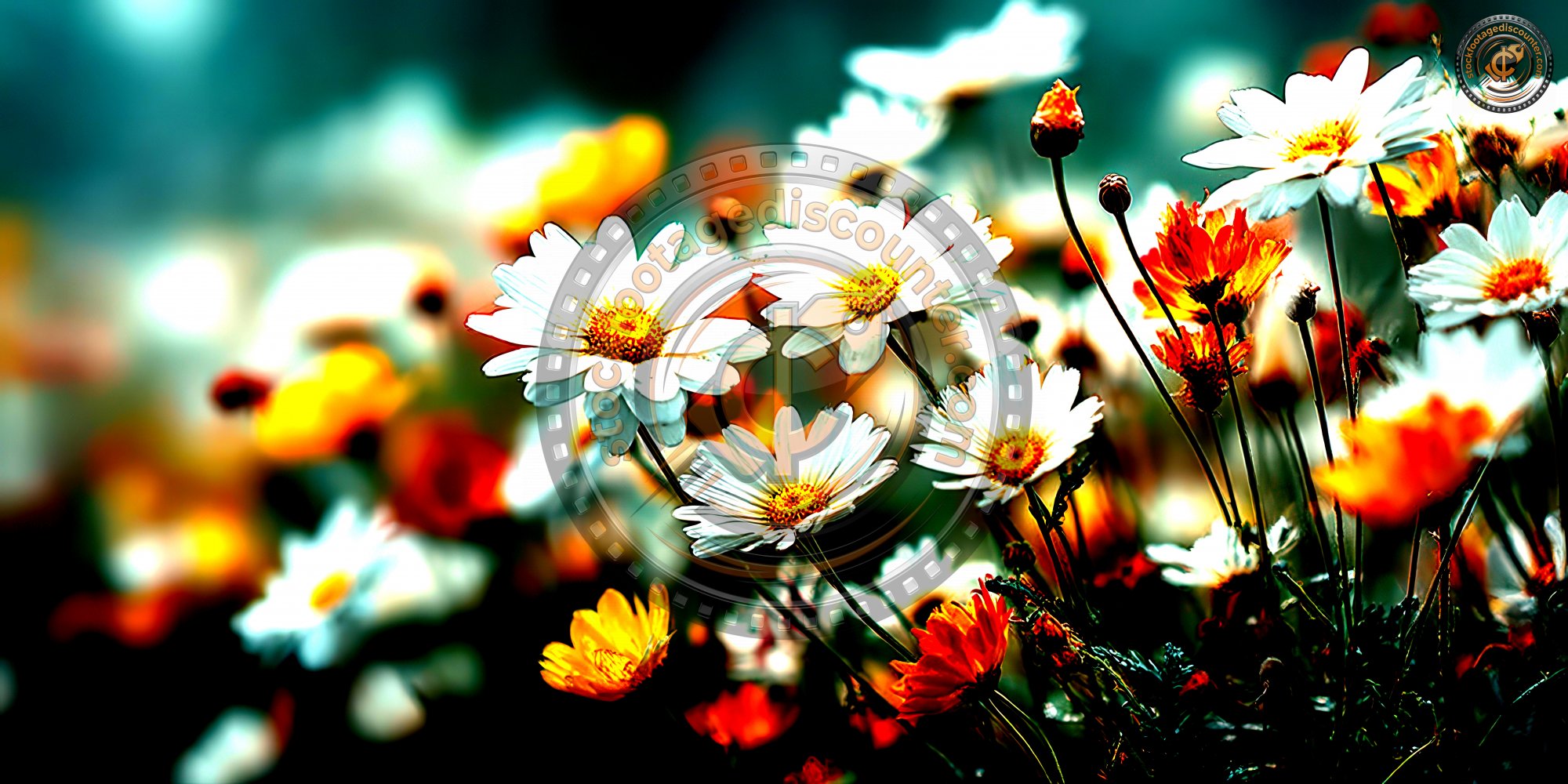 Close Up Of Blooming Field Of Daisies.field Of Da A7456f2f 07da 4ecc 8928 980aae1db664 3 Gigapixel Standard 6x Hc