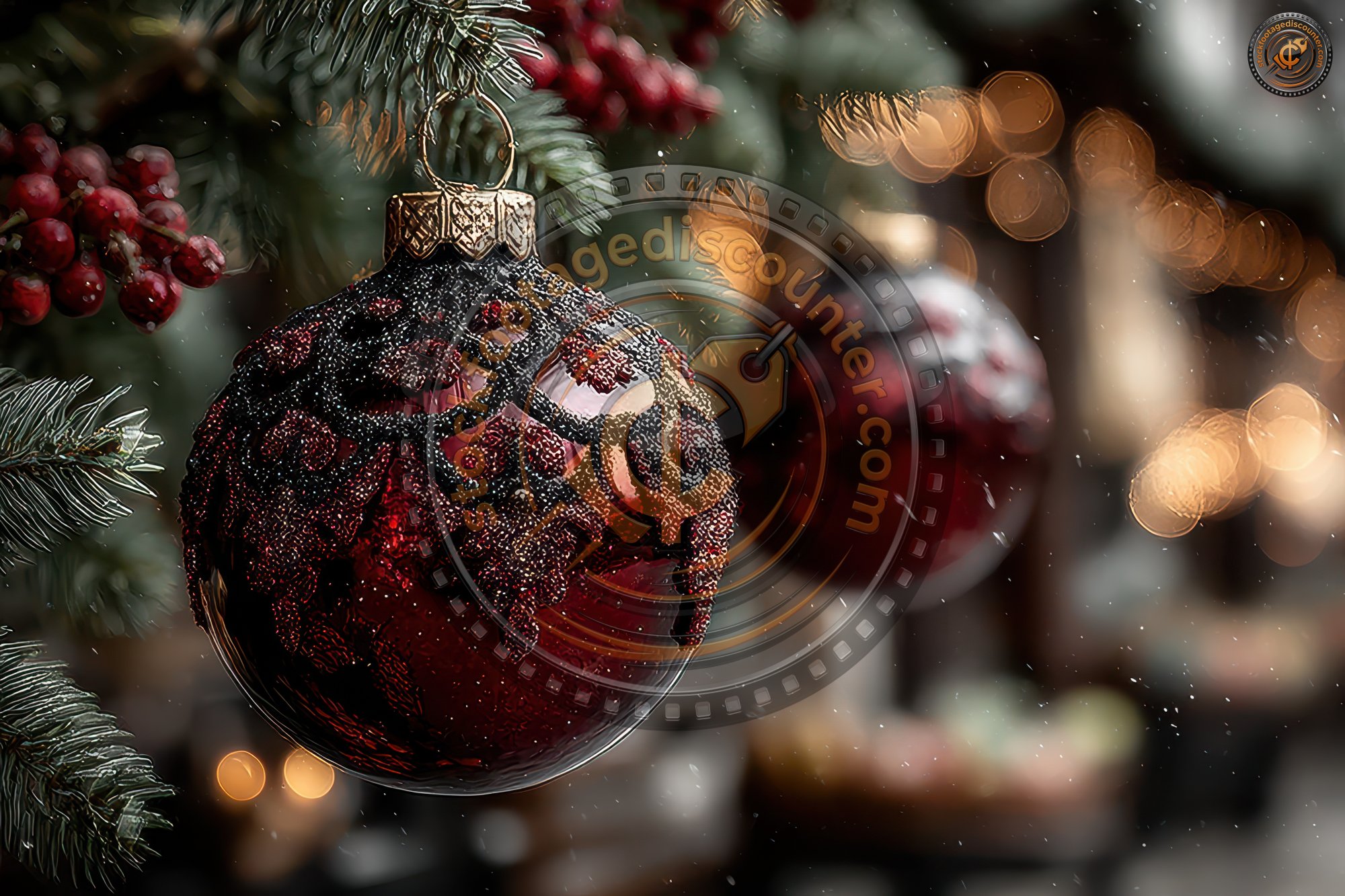 Close Up View Of Red Christmas Balls On Christmas Ac4fcfa5 964f 4b75 85f2 5812d378cfa1 2 Gigapixel Standard 6x