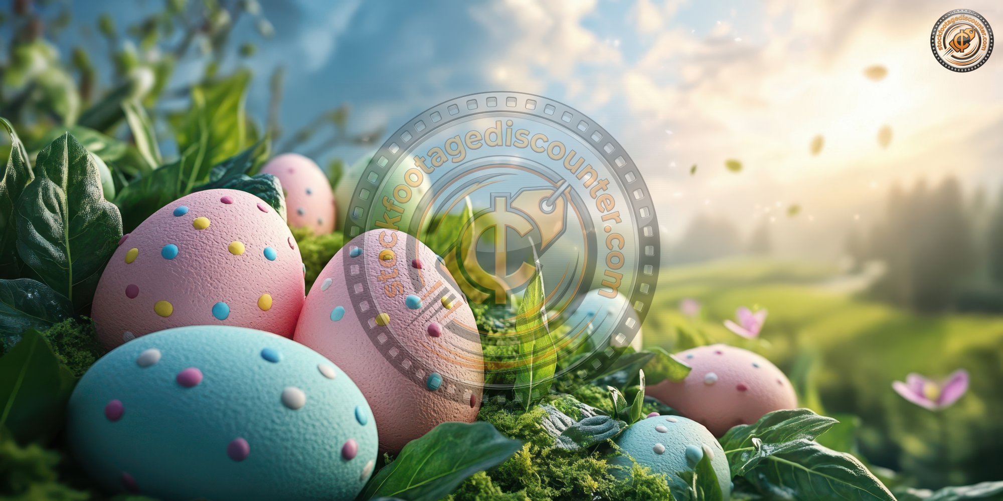 Collection Of Pastel Eggs Nestled Among Fresh Gre 75a24097 390f 4d91 Ae83 B35b31cb2f5d 1 Gigapixel Standard 6x