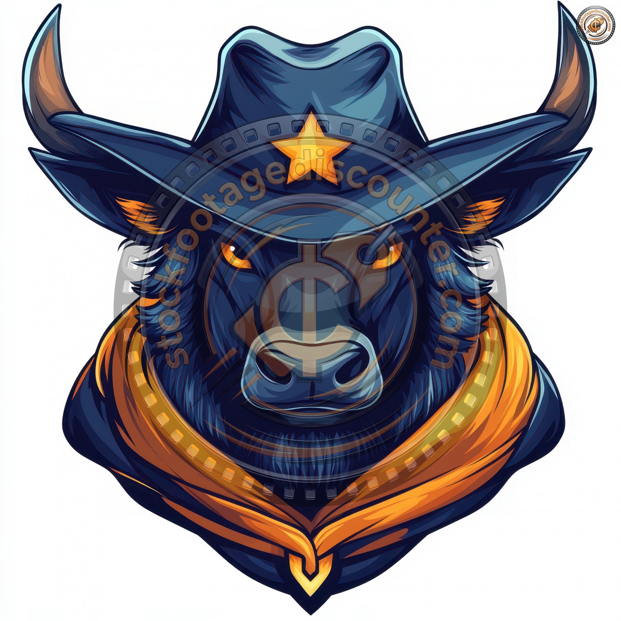 Cowboy Esport Mascot Logo Design. Sport Logo A22ace88 9563 480e 8d4b 55545b066c29 3 Gigapixel Standard 6x