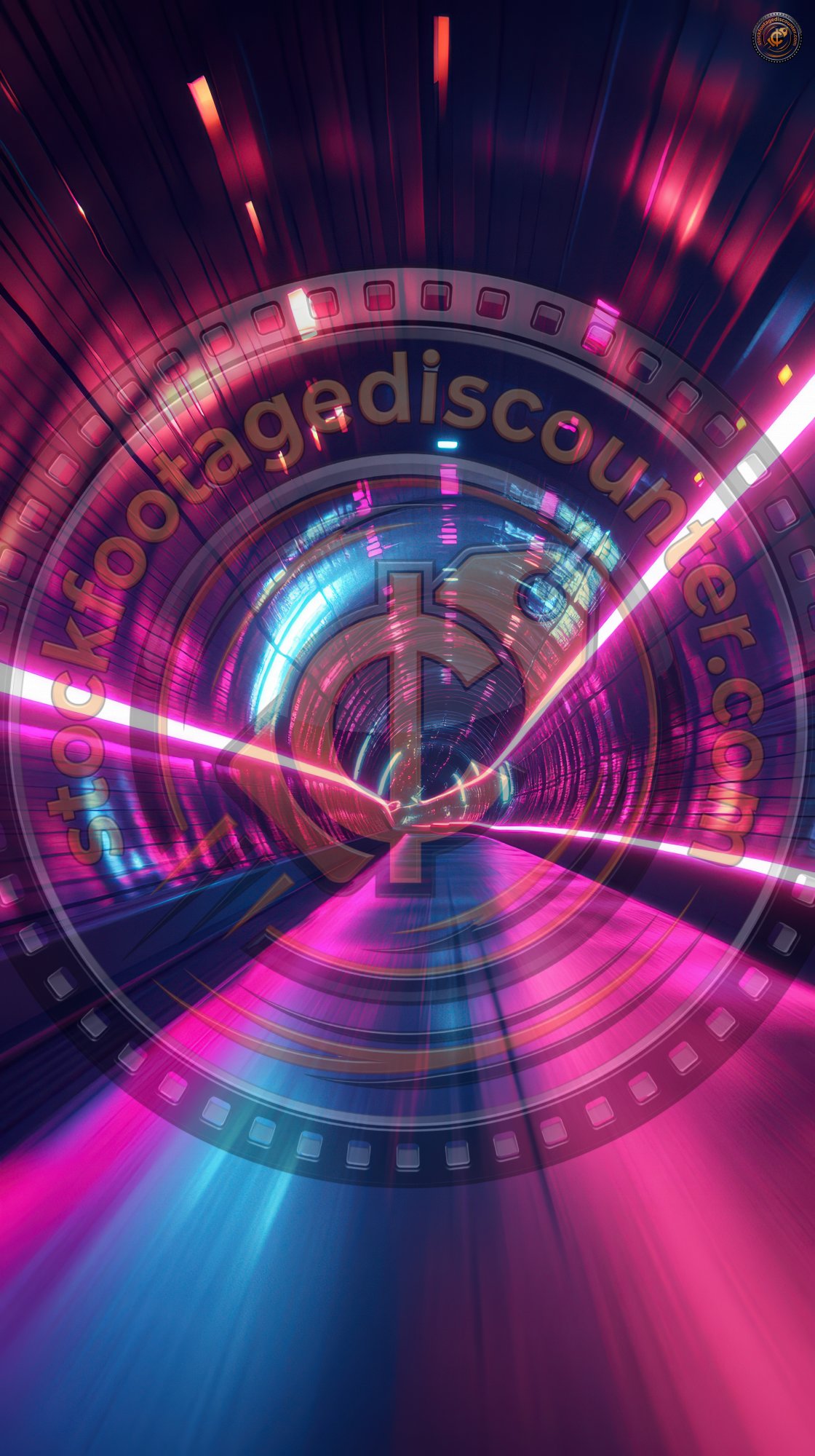 Driving Through A Neon Lit Tunnel At High Speed. Ne 6beb9348 A6c4 42d8 831d F5e3faa203b4 2 Gigapixel Standard 6x