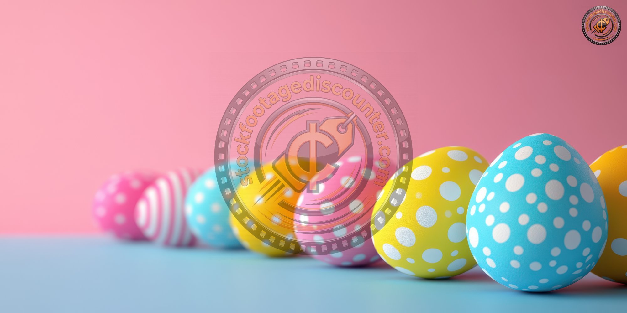 Easter Eggs On A Plain Background Postcard. Easte Fbcbd89d D7e7 47dc 8007 0dbe054edf5d 2 Gigapixel Standard 6x