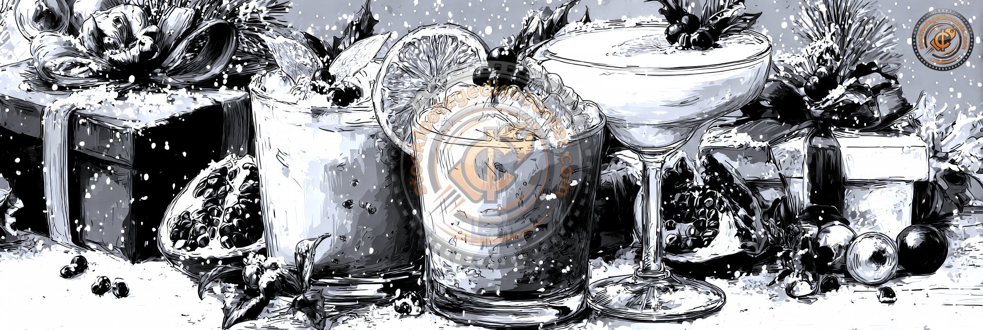 Festive Drink And Gifts. Christmas D D8523a85 Ec95 4b4e 9b10 B3082cc0016e 2 Gigapixel Standard 6x Silver