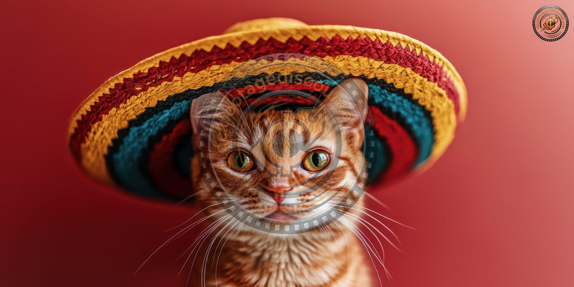 Festive Mexican Cat. Cat In Sombrero. Mexican Cat 647e9e05 A706 4fda A17c 73fb98b16145 2 Gigapixel Standard 6x