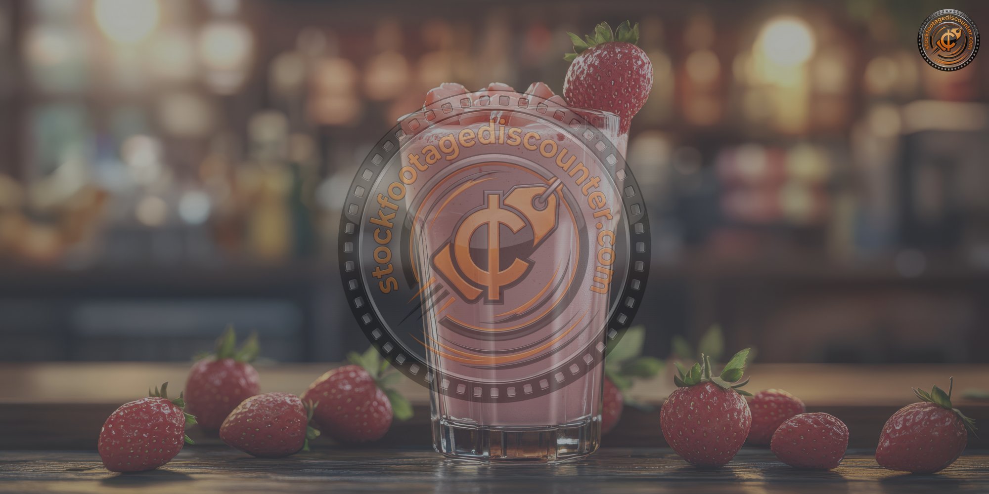 Fruit Cocktail In Elegant Glass In Bar. Strawberr 868566f5 D498 45db 93c4 Aac22e78103f 1 Gigapixel Standard 6x Lc