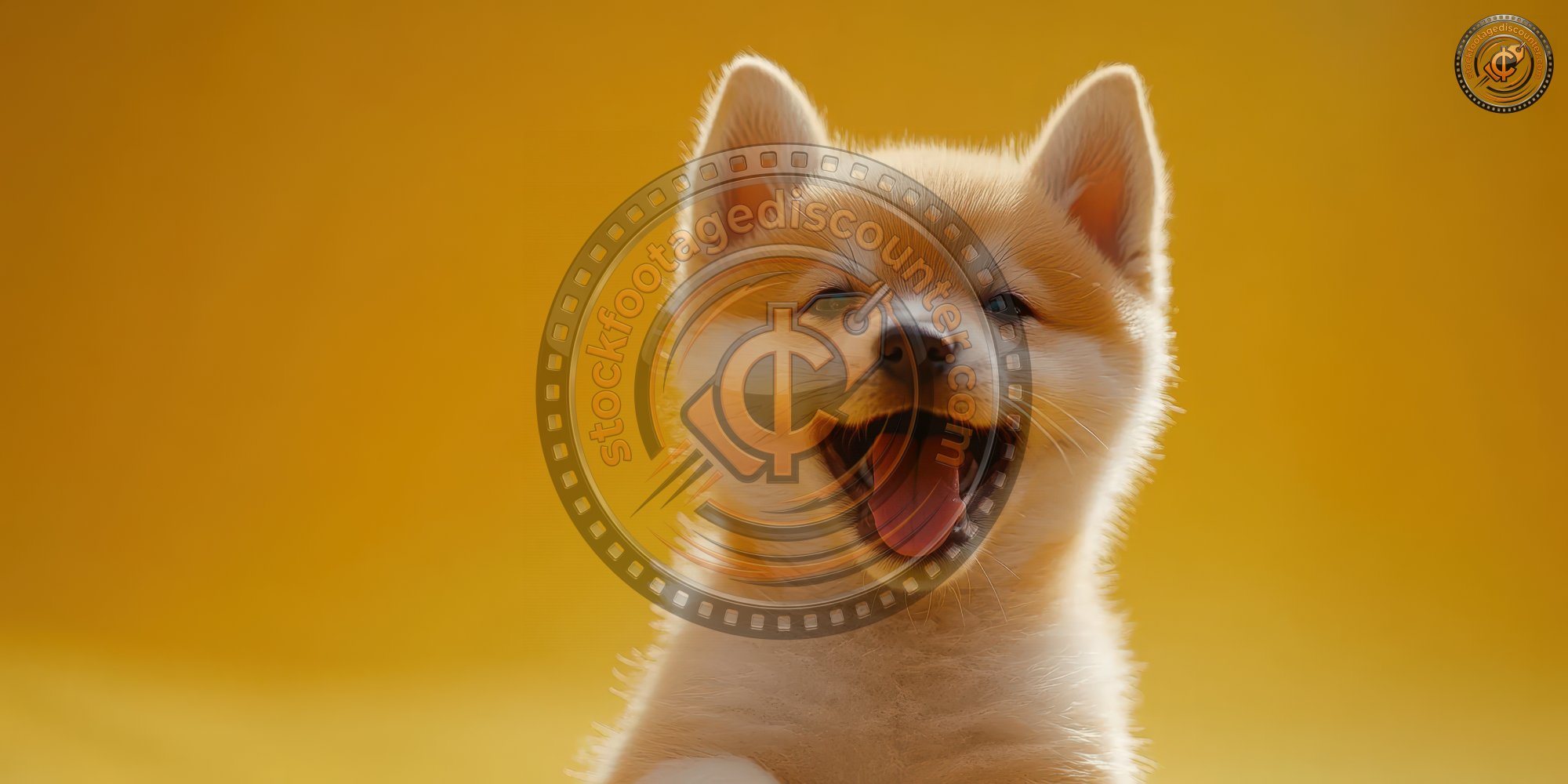 Happy Shiba Inu Dog On Yellow. Red Haired Japanes 56b44403 38a1 4f6b B5fe D588ce007db2 1 (2) Gigapixel Standard 6x