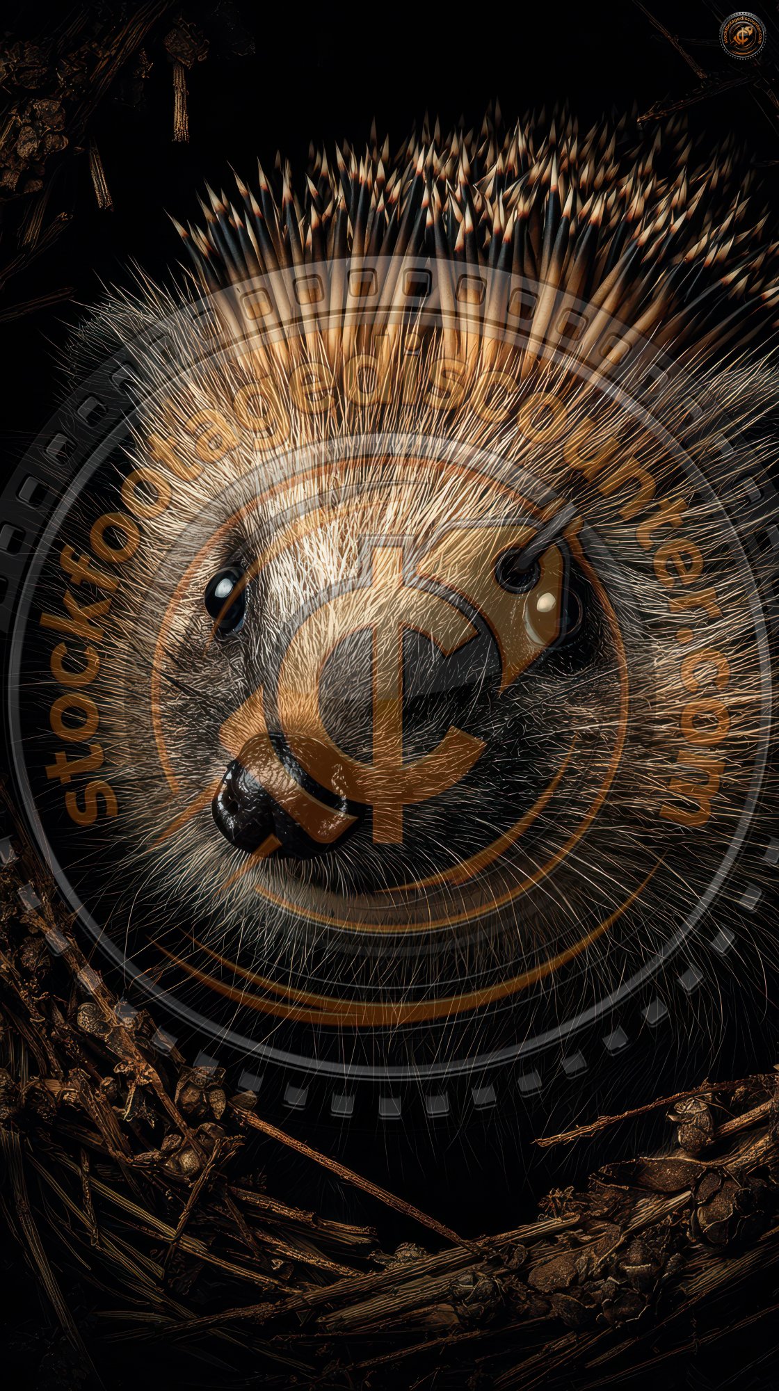 Hedgehog Hunting At Night. Hedgehog. Ultra Realist 71efaa99 12af 45eb Aadb 2dde7efe0a21 1 Gigapixel Standard 6x