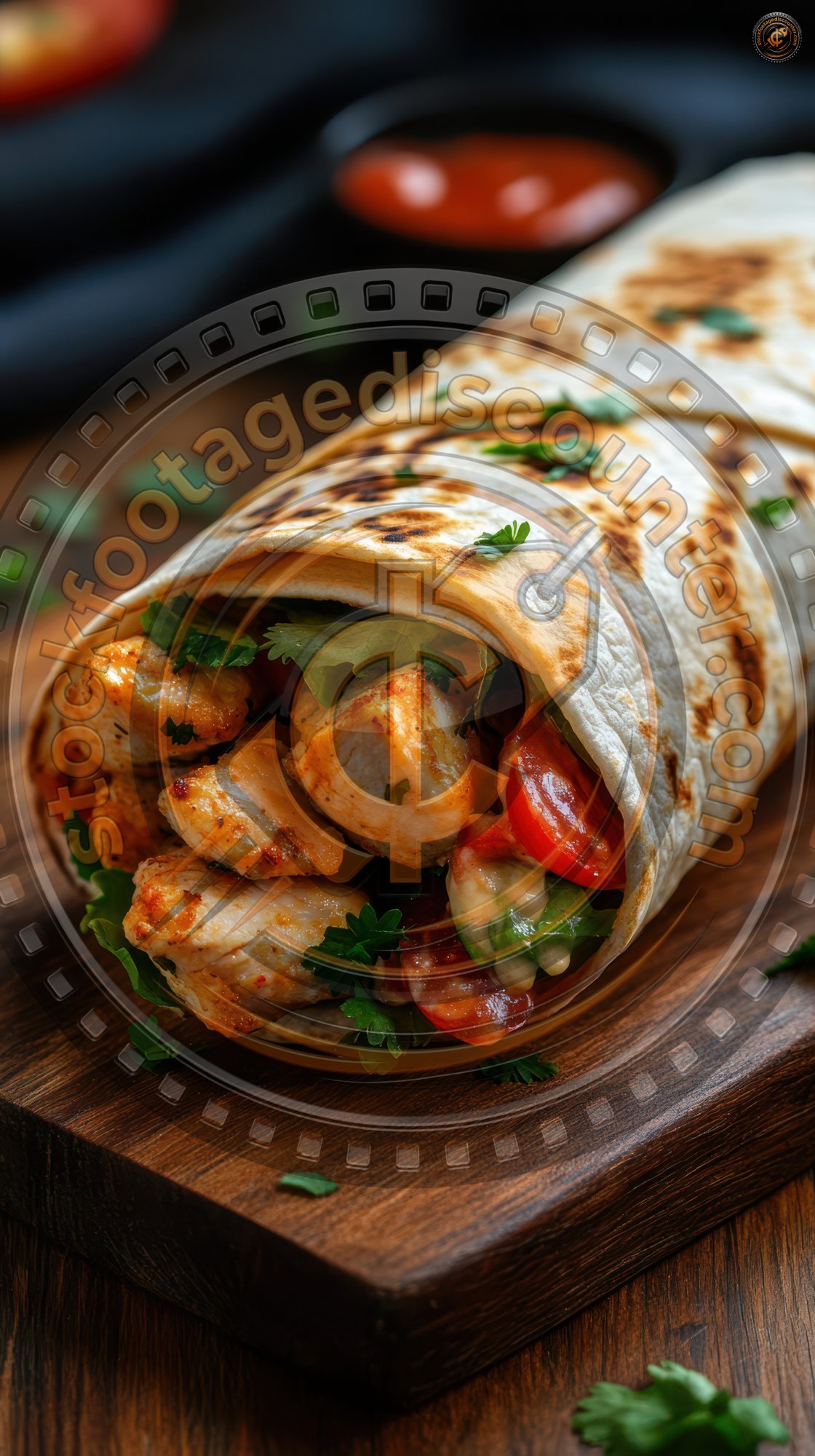 Melt Cheese Paneer Chicken Wrap With Salad Dip An 0ae44aef 49c8 49ed 8f66 2eab848d358a 2 Gigapixel Standard 6x