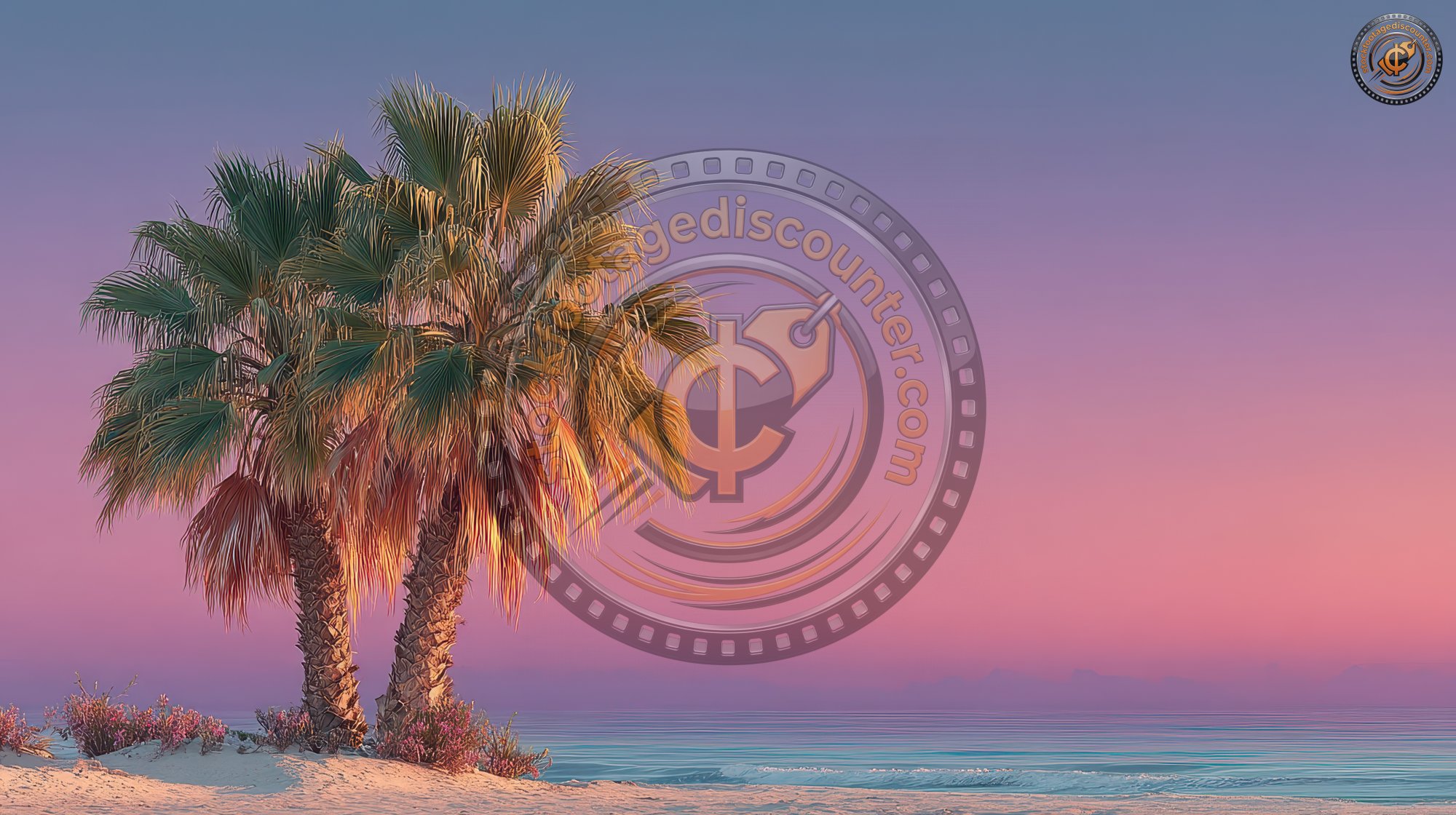 Palm Tree Outline Against Purple Sunset Sky Serene Vib 5f0f7023 9217 4a77 81a8 B3a7d4c83e9f 2 Gigapixel Standard 6x