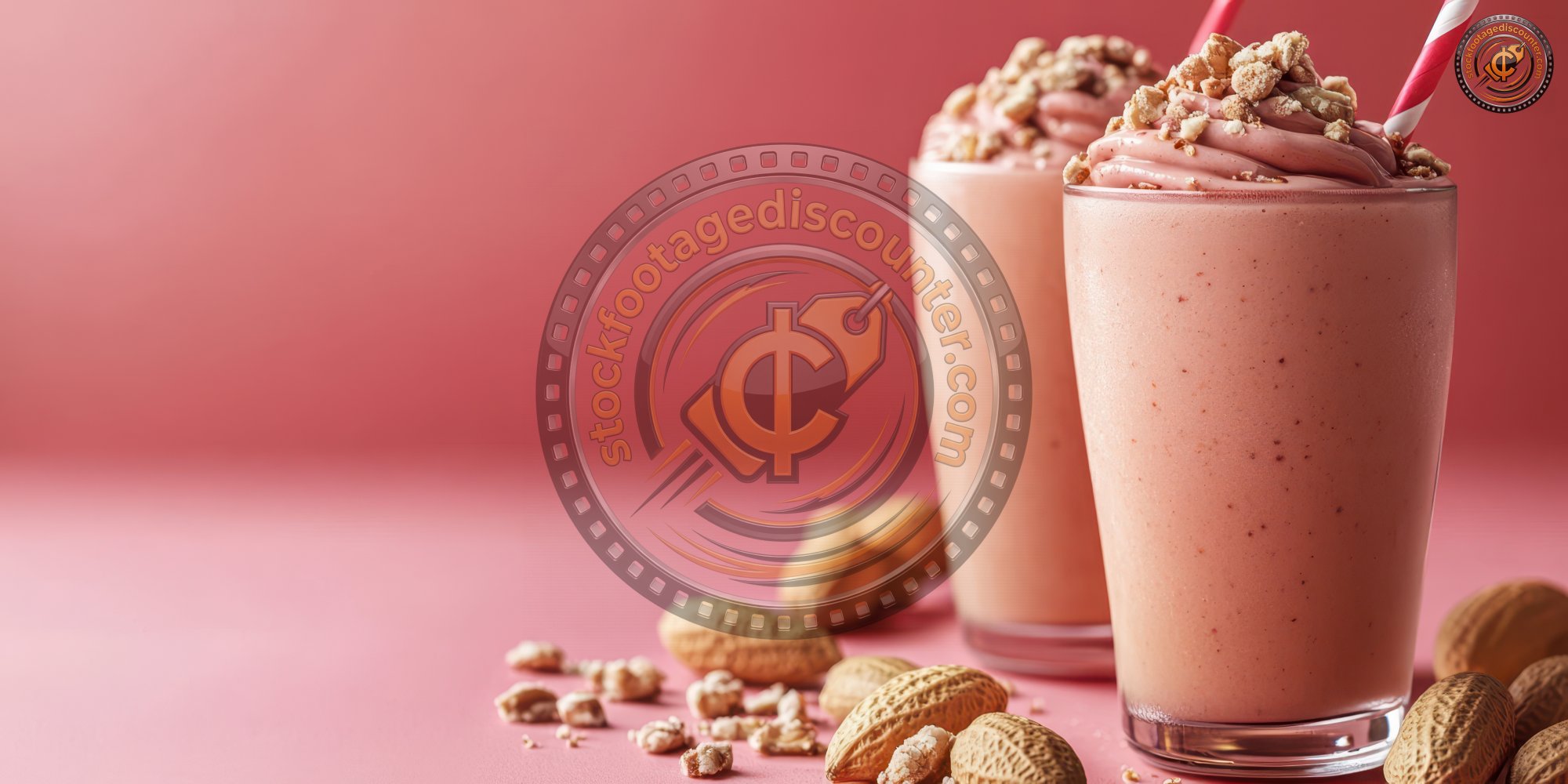 Peanuts Smoothie In A Plastic Cups On Bright Back C0a2817e 8f40 4ce5 8a20 0c97518c495d 3 Gigapixel Standard 6x