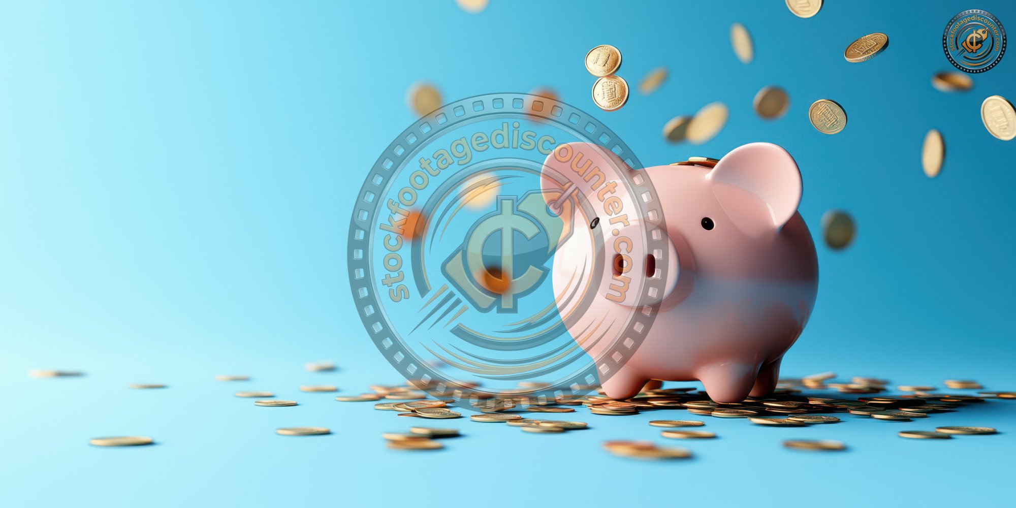 Piggy Bank With Falling Coins On Pastel Blue 2d8d285d 275d 4e33 A88e 7b988b23a92c 0 Gigapixel Standard 6x
