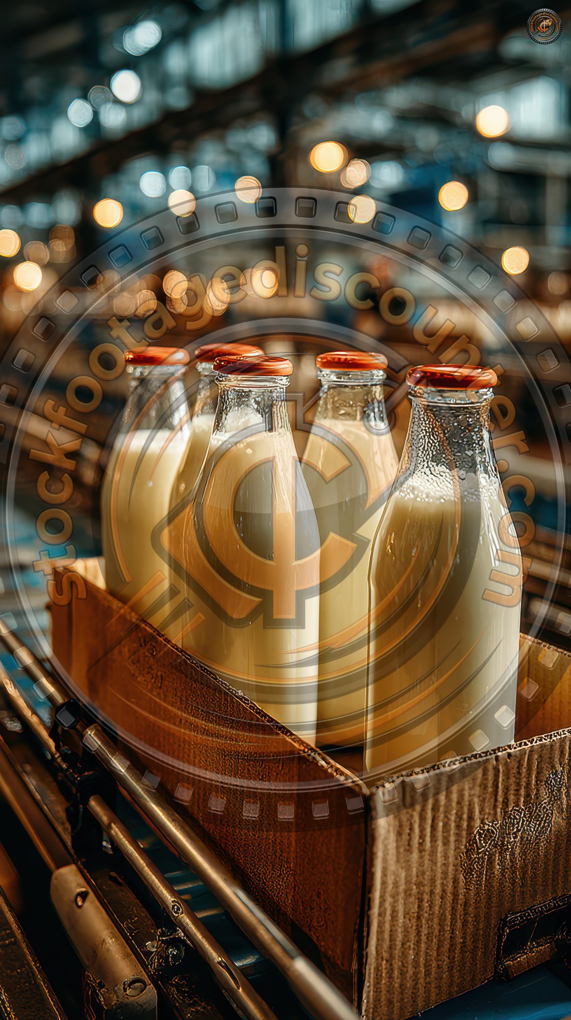 Plastic Milk Bottles In A Cardboard Box At A Fact Cc4bff2d Efc7 40f3 Bf46 A78a76546a9f 1 Gigapixel Standard 6x