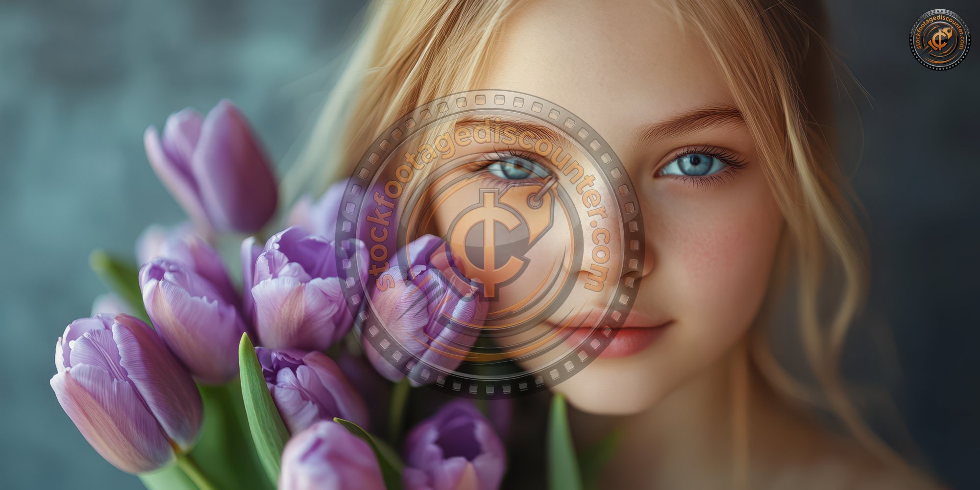 Portrait Of Teenage Girl With Bouquet Of Purple Tul 77874fdc B0ae 4246 A17f 34fd31c4ea07 2 Gigapixel Standard 6x