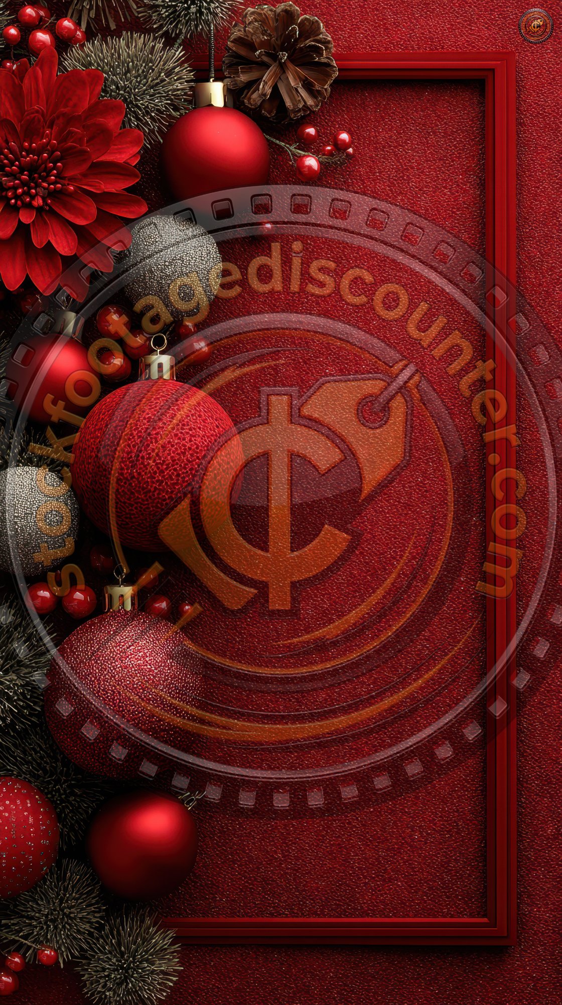 Red Background With A Red Border. Red Christmas D 7554a306 2e74 4c38 Aa44 822ad3e81a01 1 Gigapixel Standard 6x