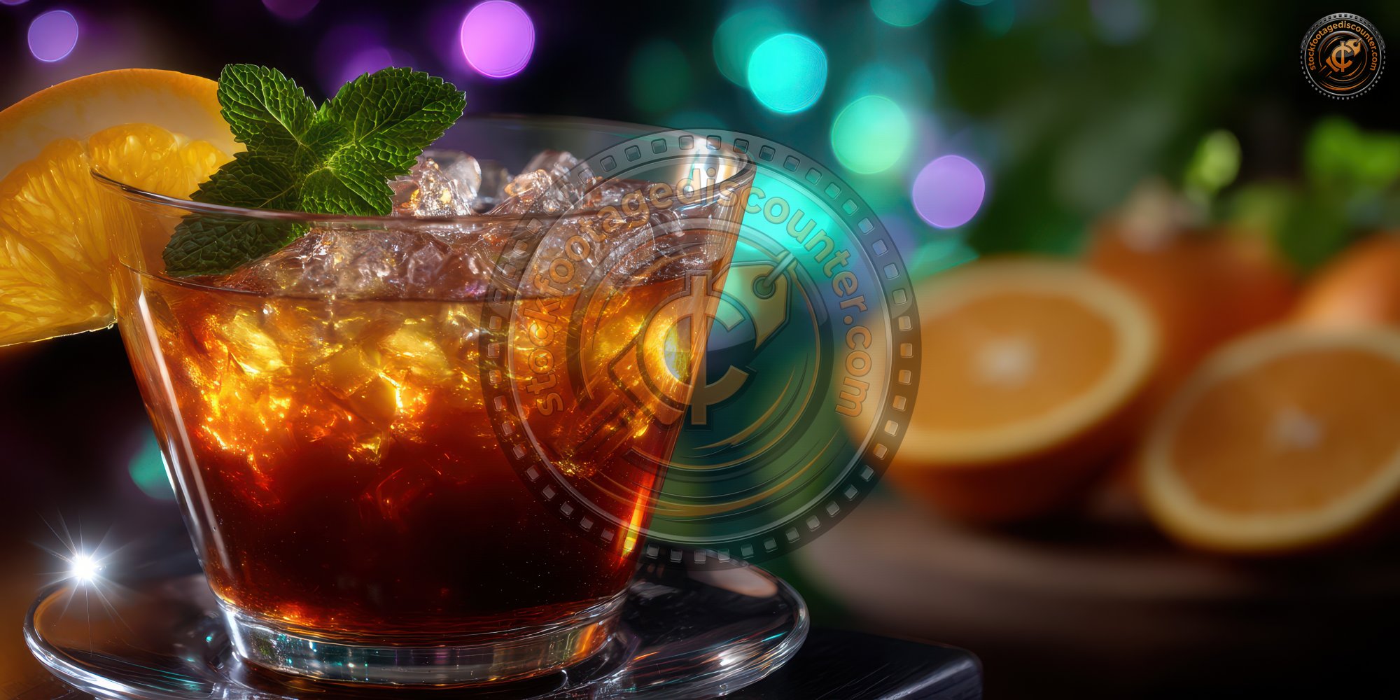 Refreshing Iced Tea Mocktail With Ice And Orange F5100f65 9c4f 4407 Bc35 E721b595a4fb 3 Gigapixel Standard 6x