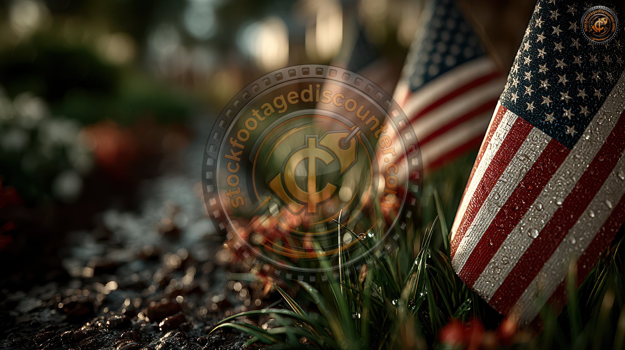 Row Of Lawn American Flags Display On Green Grass C2c3a77c Bfa2 4a80 Ab7c F832b0d7a23b 3 Gigapixel Standard 6x