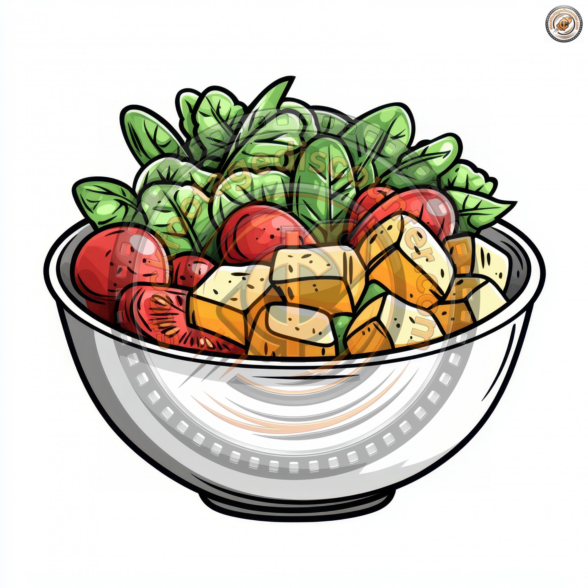 Salad Bowl Vector Line Icon On White Backgro 699e1386 4237 4918 9779 C8b9b0fd100d 1 Gigapixel Standard 6x