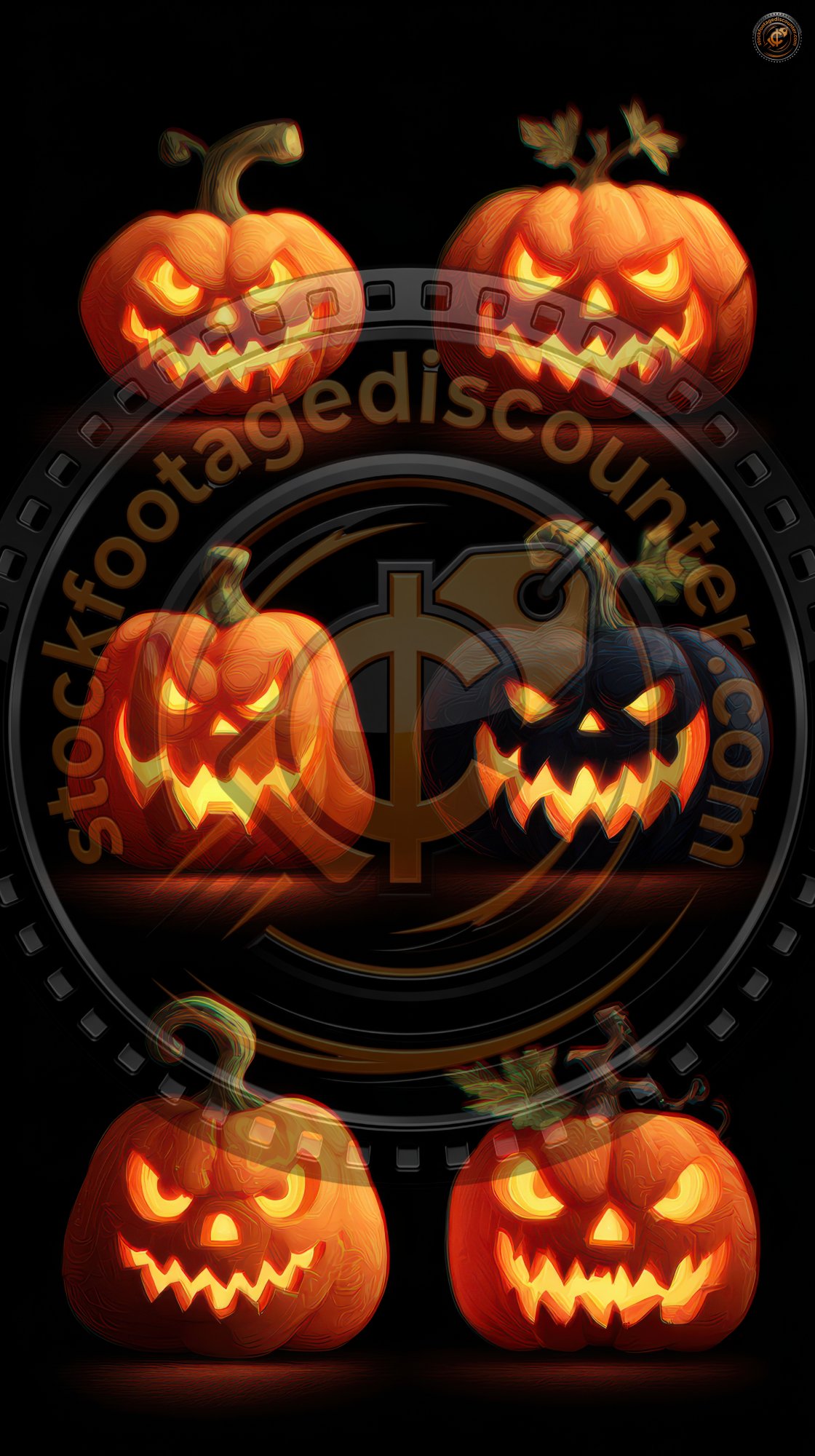 Set Of Halloween Scary Pumpkins Cut. Spooky Cree 73386014 9472 4762 9ce5 9b73666cf001 1 Gigapixel Standard 6x
