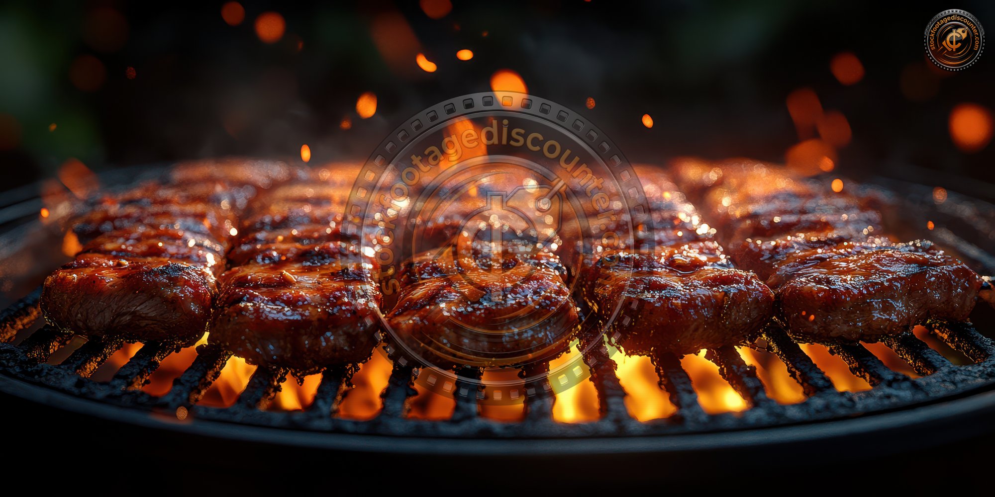 Sizzling Bbq Meat On A Black Grill With Flames B C414d7a7 56a7 45af A5f5 15c66fba6004 0 Gigapixel Standard 6x