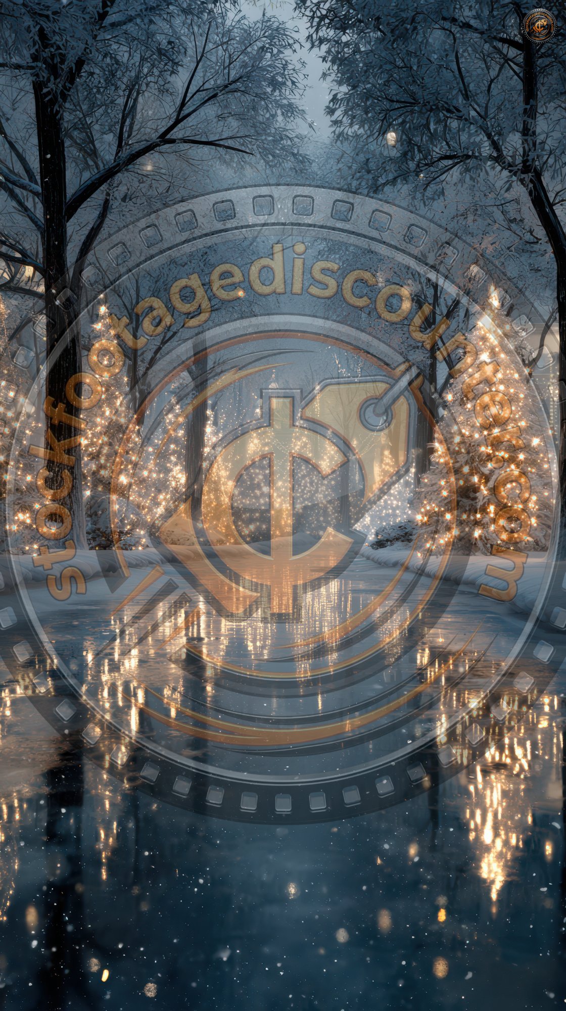 Snowy Christmas Path With Lit Trees. Christmas Dec Bd2657fe B990 4bf8 Bcc6 5884736d3d69 1 Gigapixel Standard 6x