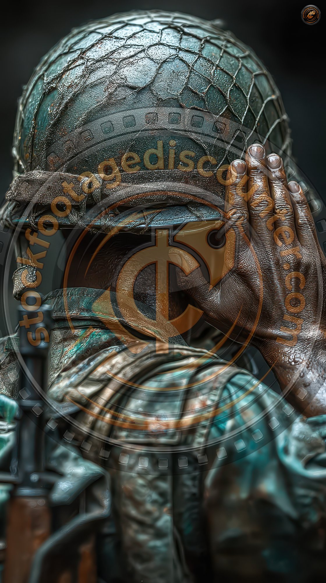 Soldiers Helmet On Rifle In Military Bunker Honor E207418d A6d0 42db 8d1e 68c128ec4339 3 Gigapixel Standard 6x