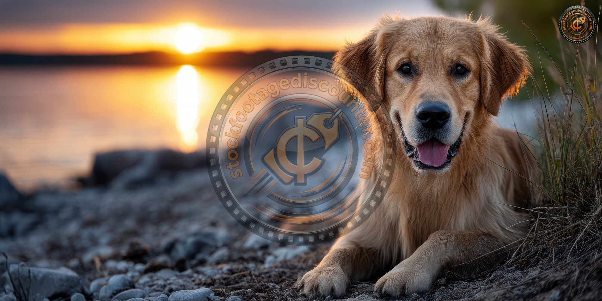 The Golden Retriever Lazing On The Beach At Sunet Cd542c09 44a2 487e 98db A2d0e4c1e999 1 Gigapixel Standard 6x