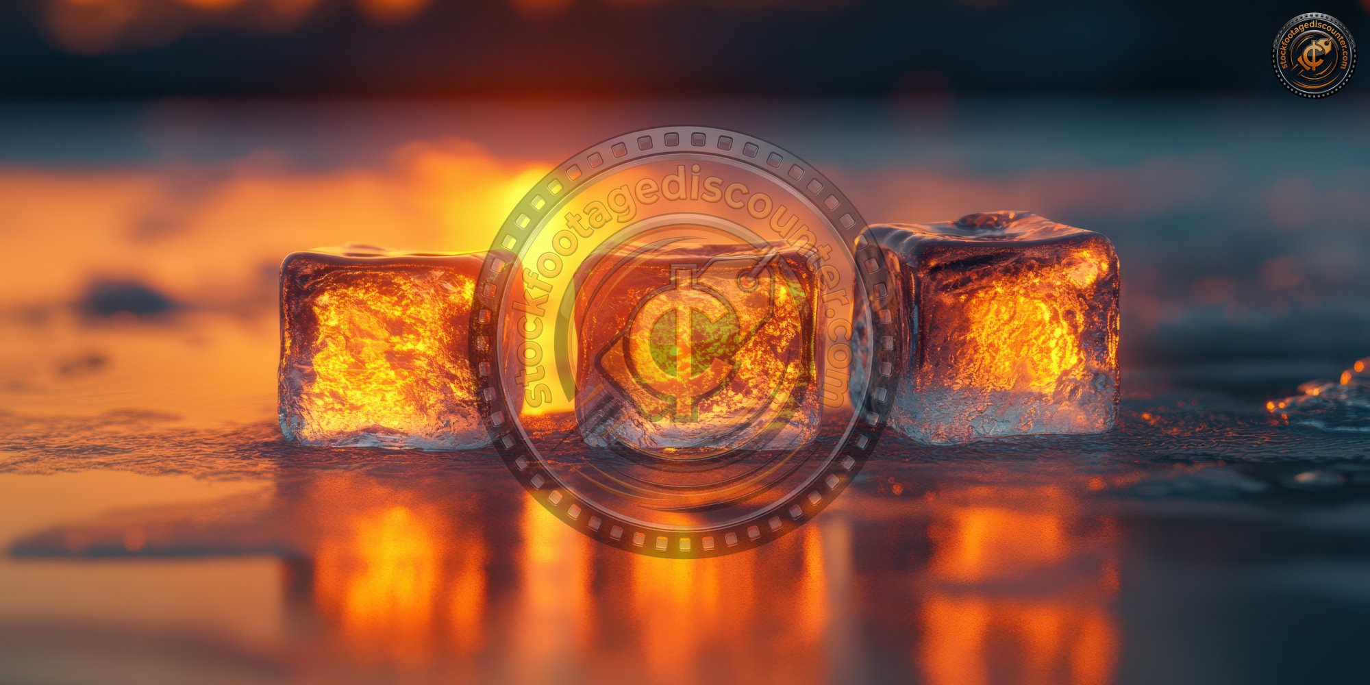 Three Ice Cubes Are Melting On A Wet Surface Refl 556a3528 Ef11 468a B808 A67e99c82a85 3 Gigapixel Standard 6x