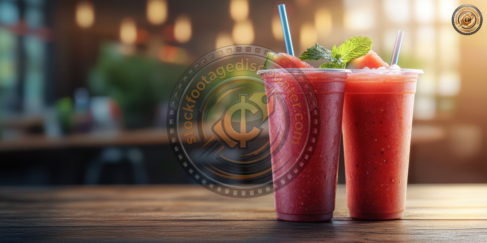 Two Glasses Of Watermelon Smoothie In Take Away C 18783504 5ba5 42ab A9ca 621b9a84c261 0 Gigapixel Standard 6x