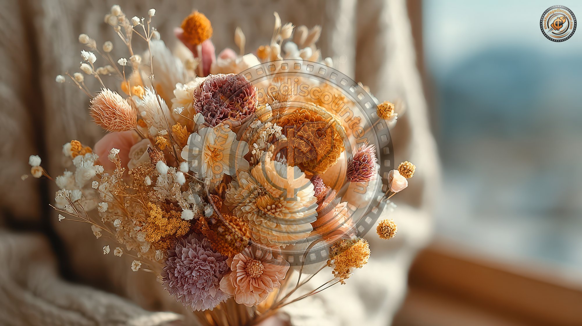Woman Holding Beautiful Dried Flower Bouquet At H 0ef4f7f8 31df 488e 8406 536b1bb9e3ee 2 Gigapixel Standard 6x