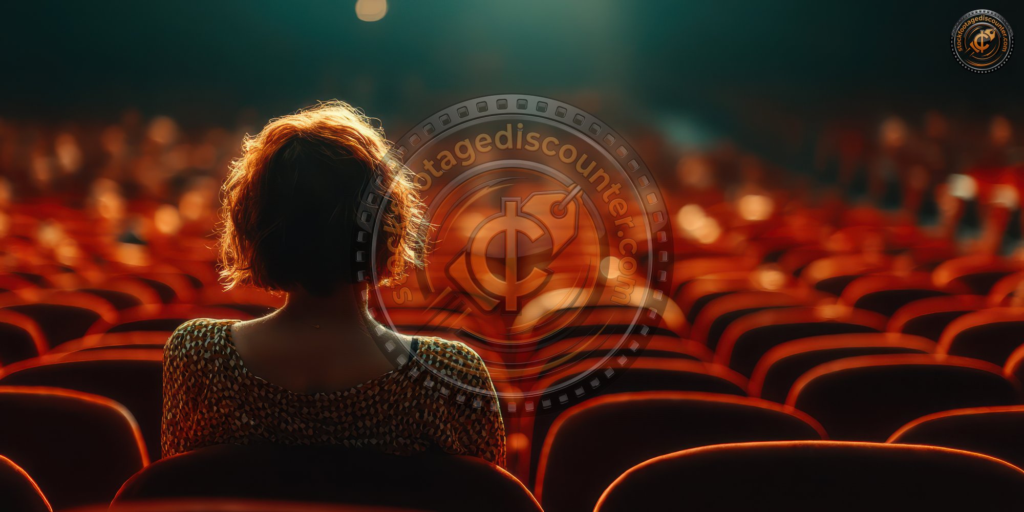 Young Woman At The Cinema. Cinema Hall. Ultra Rea 8b4855d9 3818 41d5 B9ba 604b8b97152c 3 Gigapixel Standard 6x