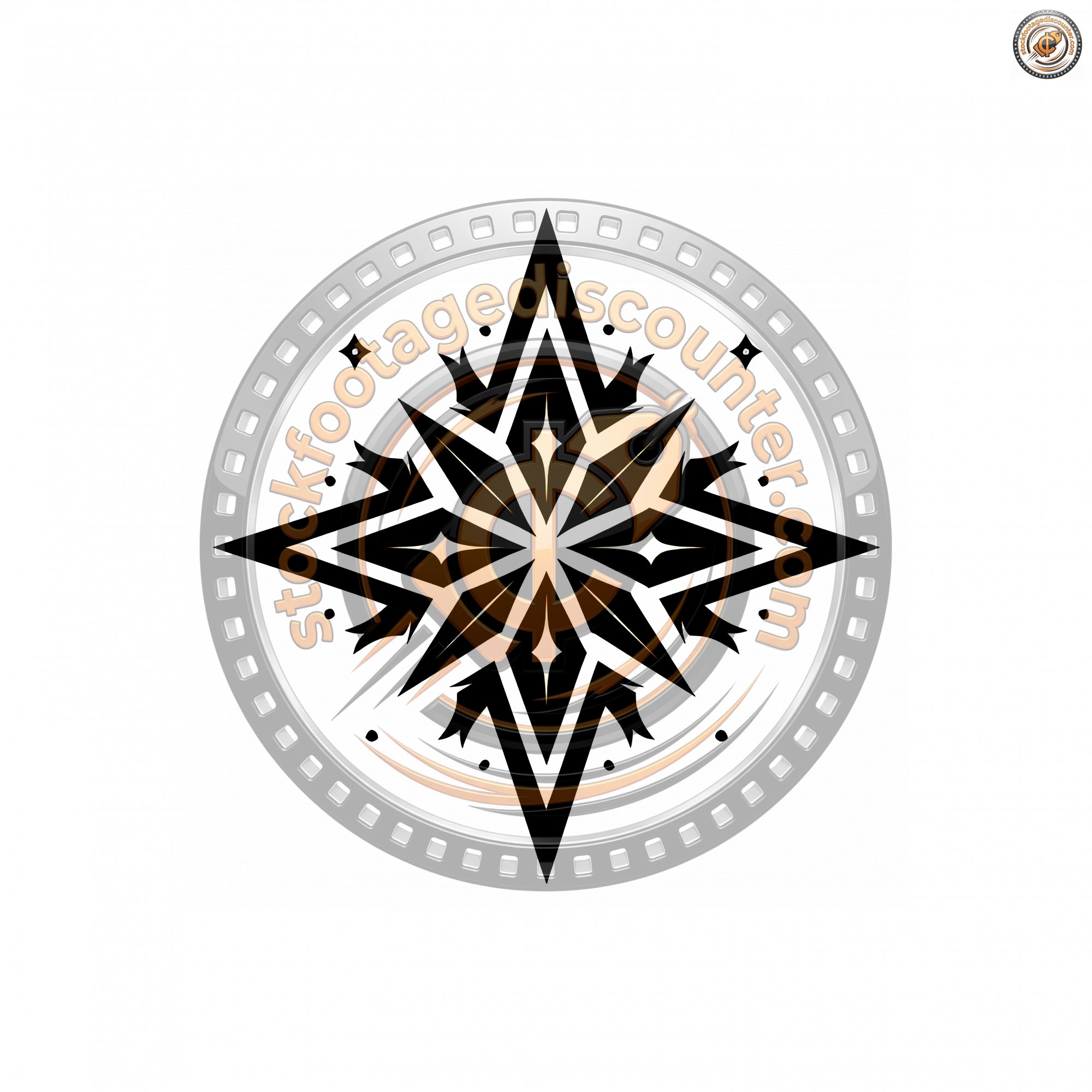Black And White Star. Christmas Logo Icon. Illustra A52c1eb7 5414 42ac A444 9bcf93100931 0 Gigapixel Standard 6x Hc