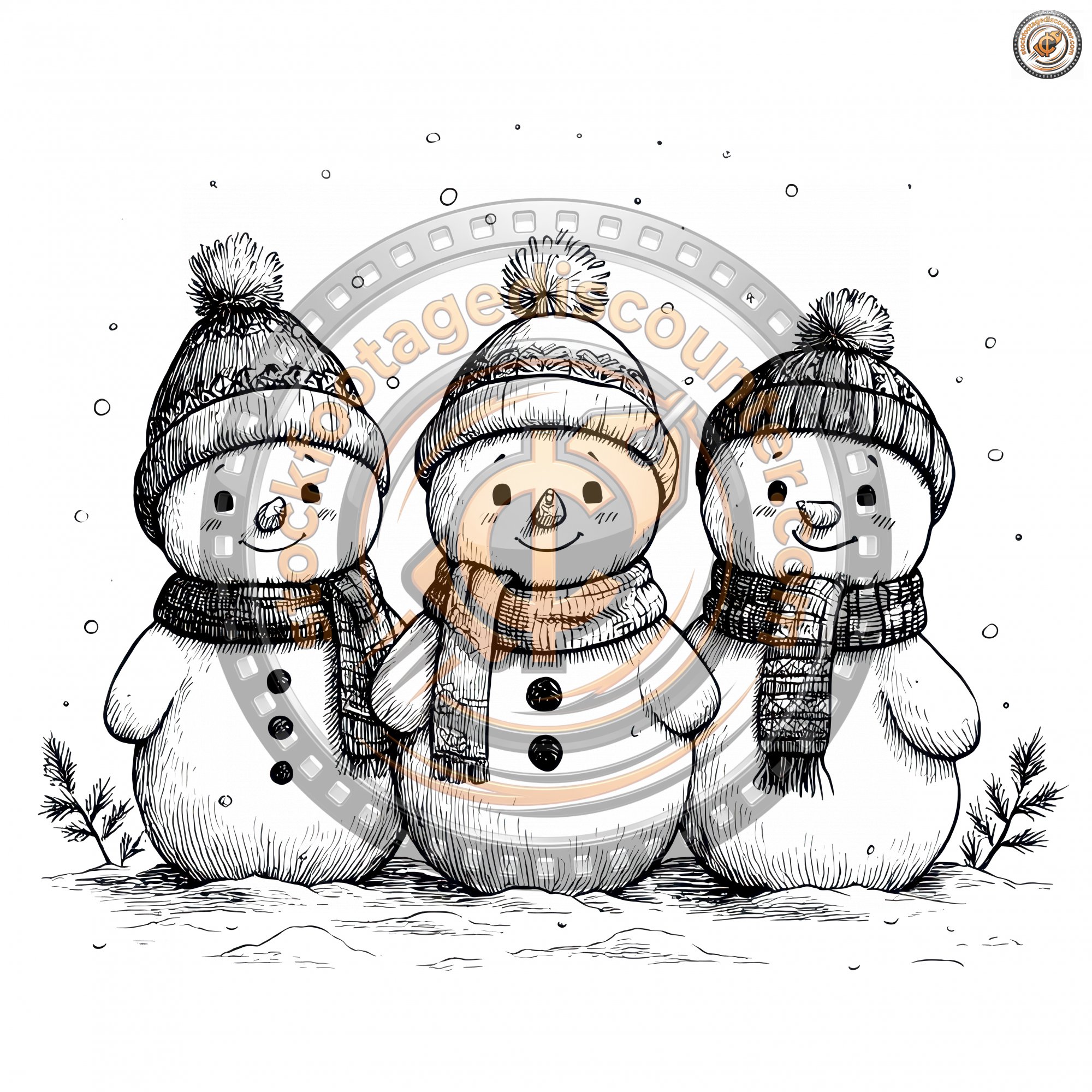 Happy Snowman Christmas Elegant Colo 8d764d71 9886 41be B03f B84607d47ab3 2 Gigapixel Standard 6x Stylut